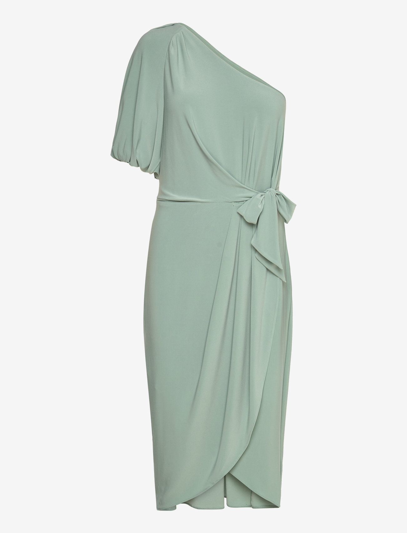 Lauren Ralph Lauren Jersey Tie-waist Balloon-sleeve Dress – midi