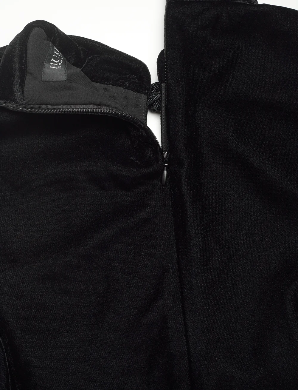 Lauren Ralph Lauren - Velvet Cap-Sleeve Dress - robes de cocktail - black velvet - 4