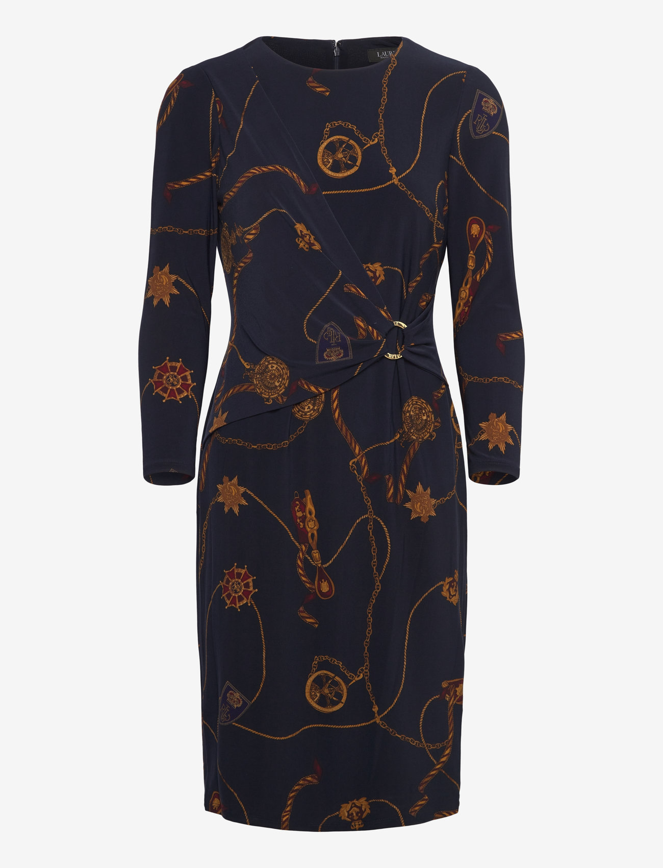 Lauren Ralph Lauren Print Jersey Three-quarter-sleeve Dress  korta  klnningar  shoppa p Booztlet
