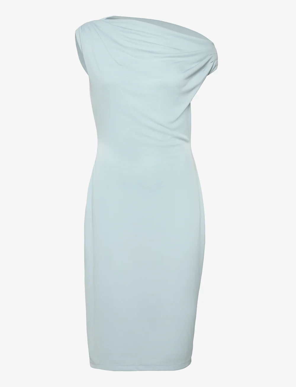 Lauren Ralph Lauren - Stretch Jersey Off-the-Shoulder Dress - festkjoler - aqua pearl - 0