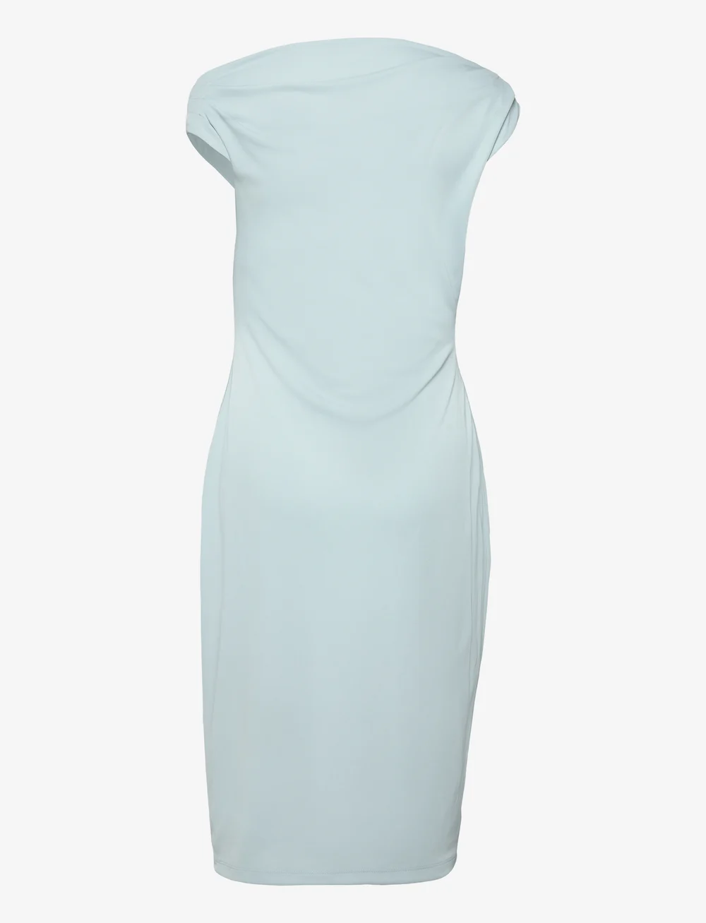 Lauren Ralph Lauren - Stretch Jersey Off-the-Shoulder Dress - festkjoler - aqua pearl - 1