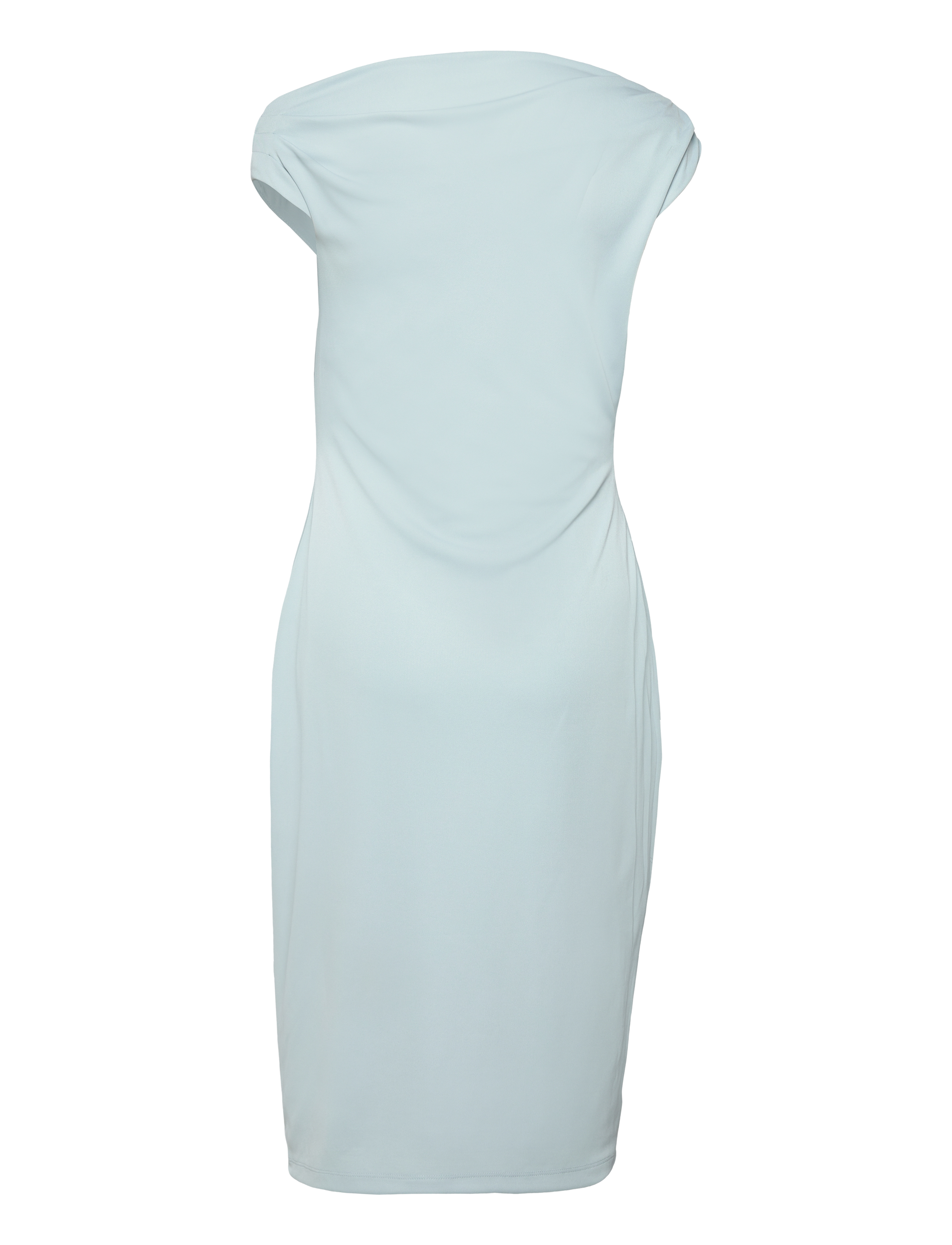 Lauren Ralph Lauren - Stretch Jersey Off-the-Shoulder Dress - aqua pearl - 1
