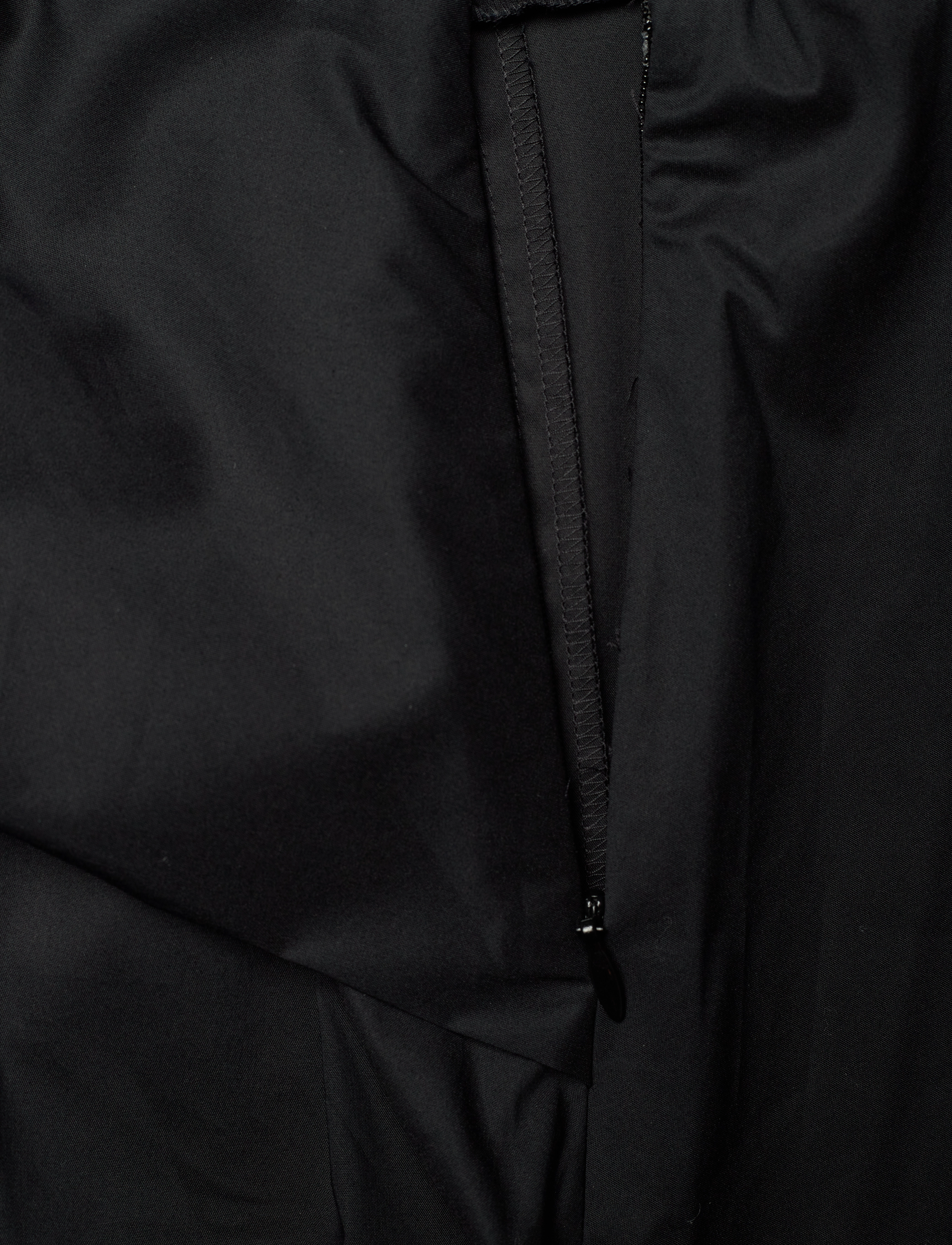 Lauren Ralph Lauren - Cotton-Blend Bubble-Sleeve Shirtdress - robes chemises - black - 5