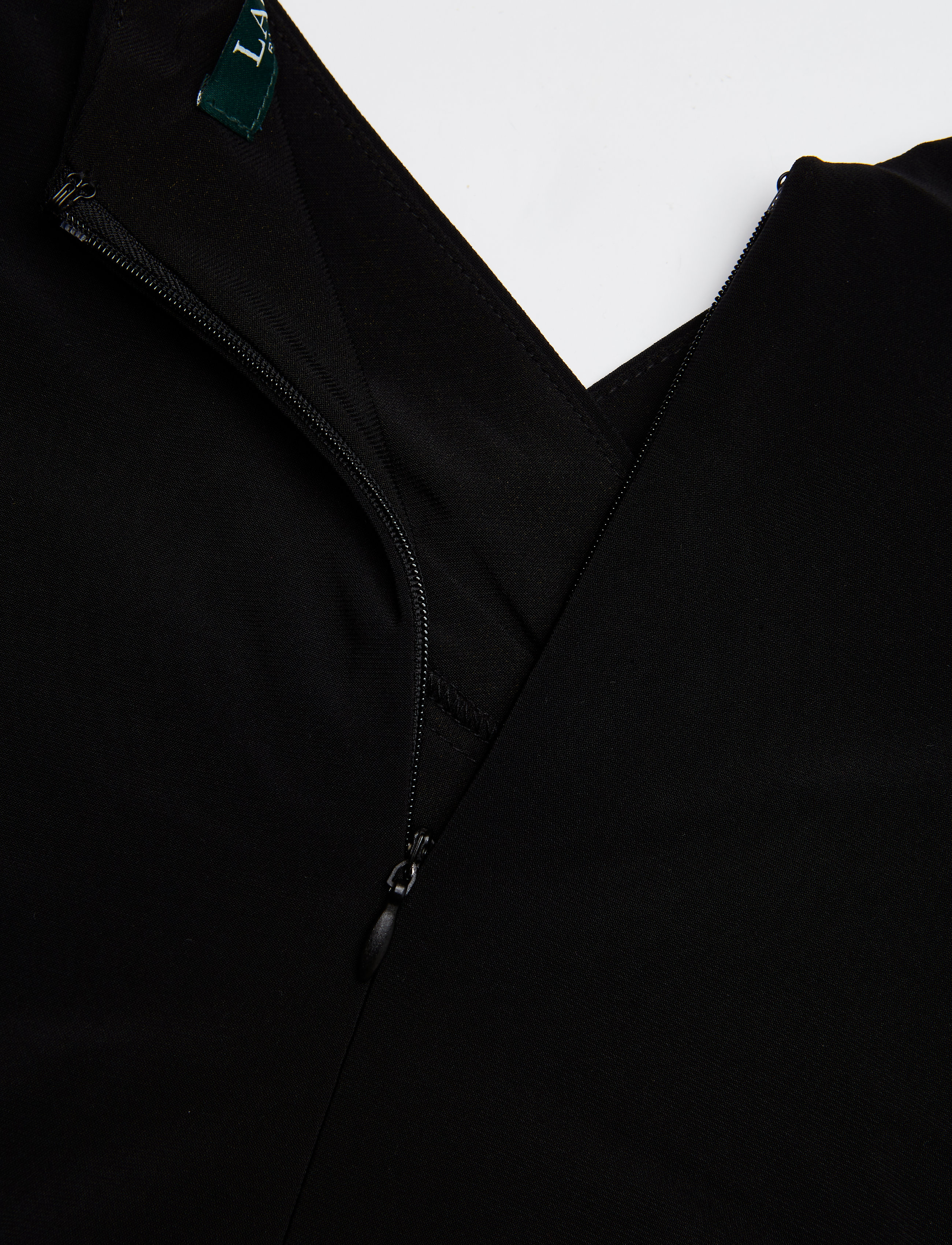 Lauren Ralph Lauren - 1T-MATTE JERSEY-KALEA EMB - black - 4