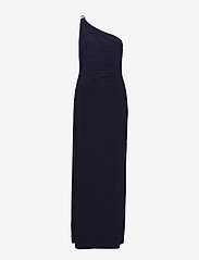 CLASSIC MJ-LONG GOWN W/ TRIM - LIGHTHOUSE NAVY