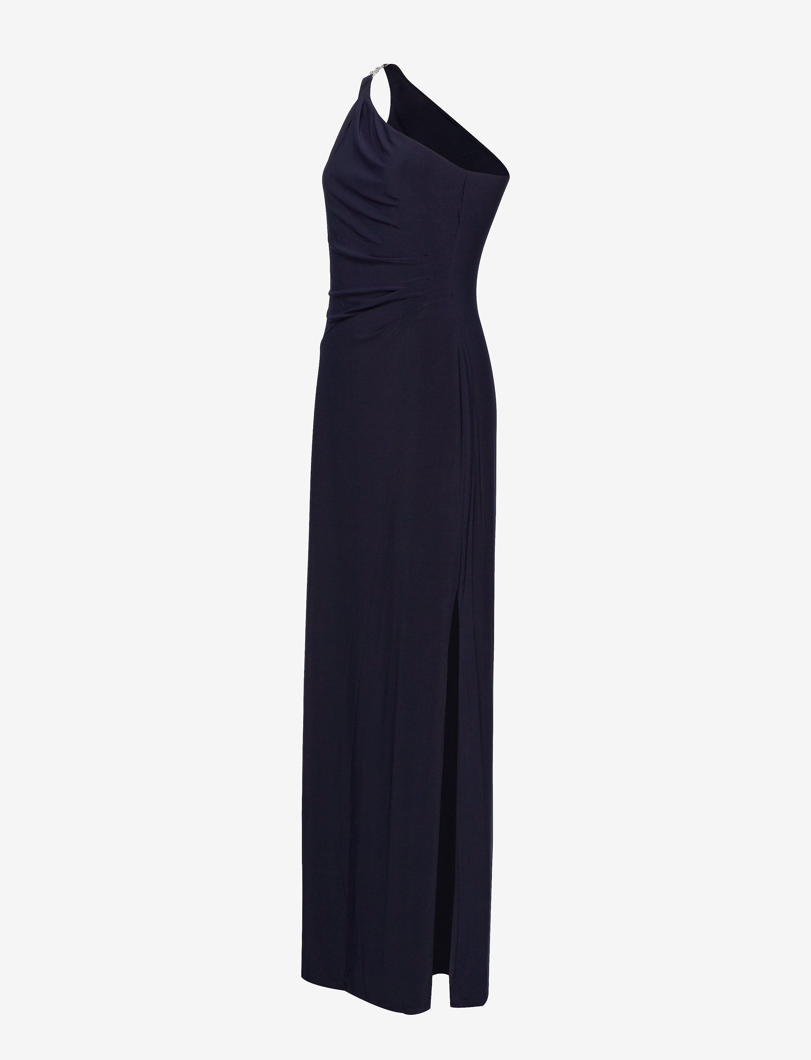 Lauren Ralph Lauren - Jersey One-Shoulder Gown - festtøj til outletpriser - lighthouse navy - 3