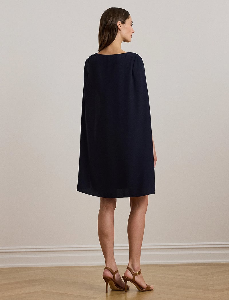 Lauren Ralph Lauren - Cape Georgette Cocktail Dress - cocktailkleider - lighthouse navy - 2