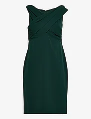 Lauren Ralph Lauren - Crepe Off-the-Shoulder Cocktail Dress - vakarėlių drabužiai išparduotuvių kainomis - season green - 0