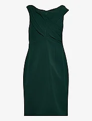 Lauren Ralph Lauren - Crepe Off-the-Shoulder Cocktail Dress - cocktailklänningar - season green - 2