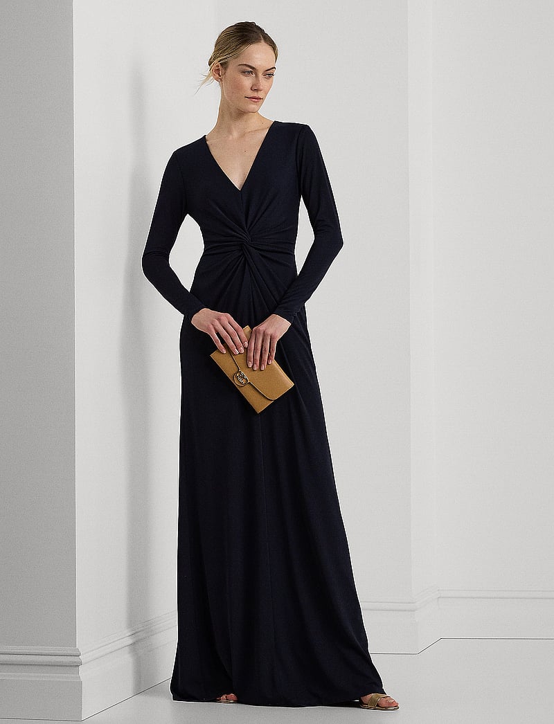 Lauren Ralph Lauren Twist-front Stretch Jersey Gown (RAF253855243