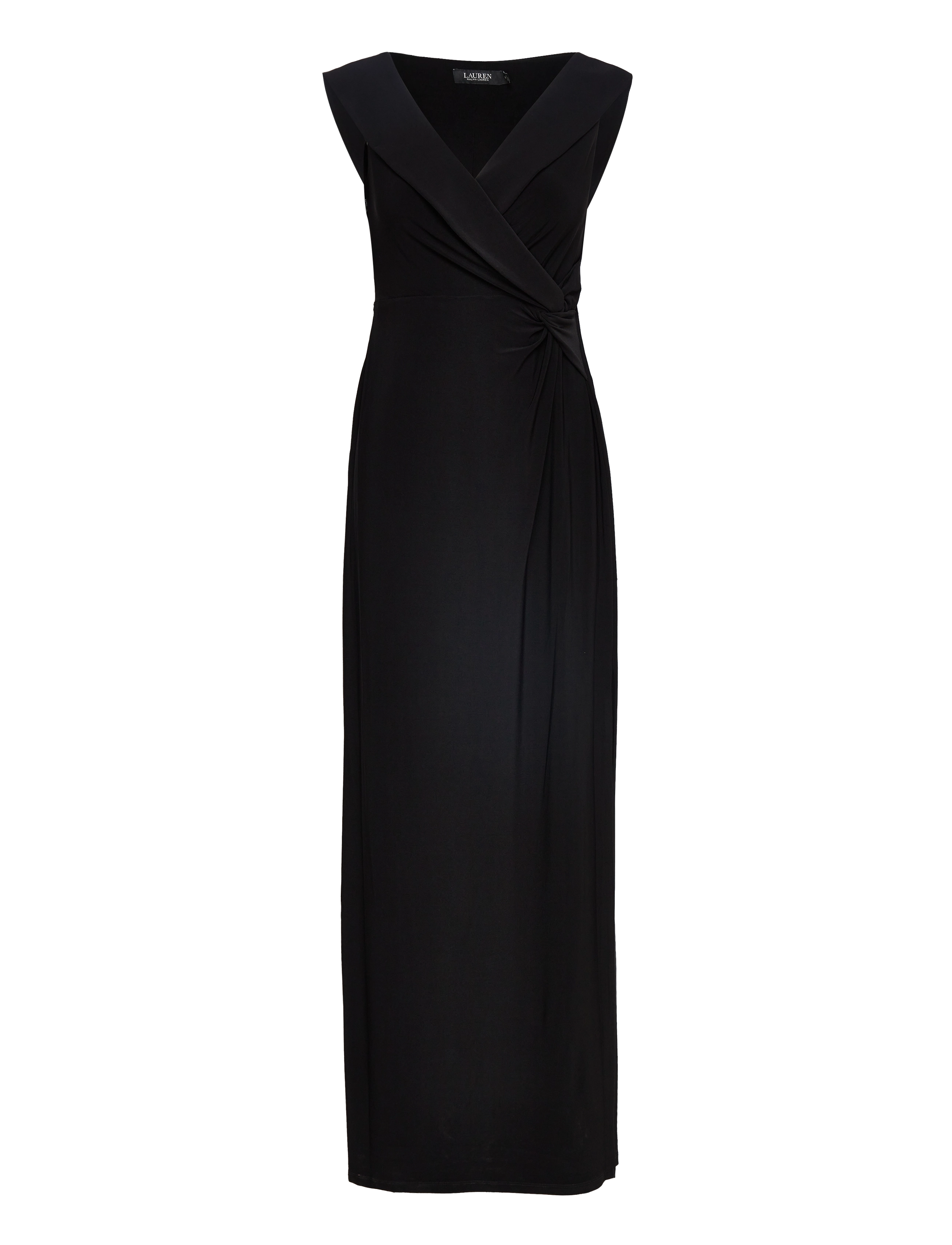 Lauren Ralph Lauren - Jersey Off-the-Shoulder Gown - robes de soirée - black - 1