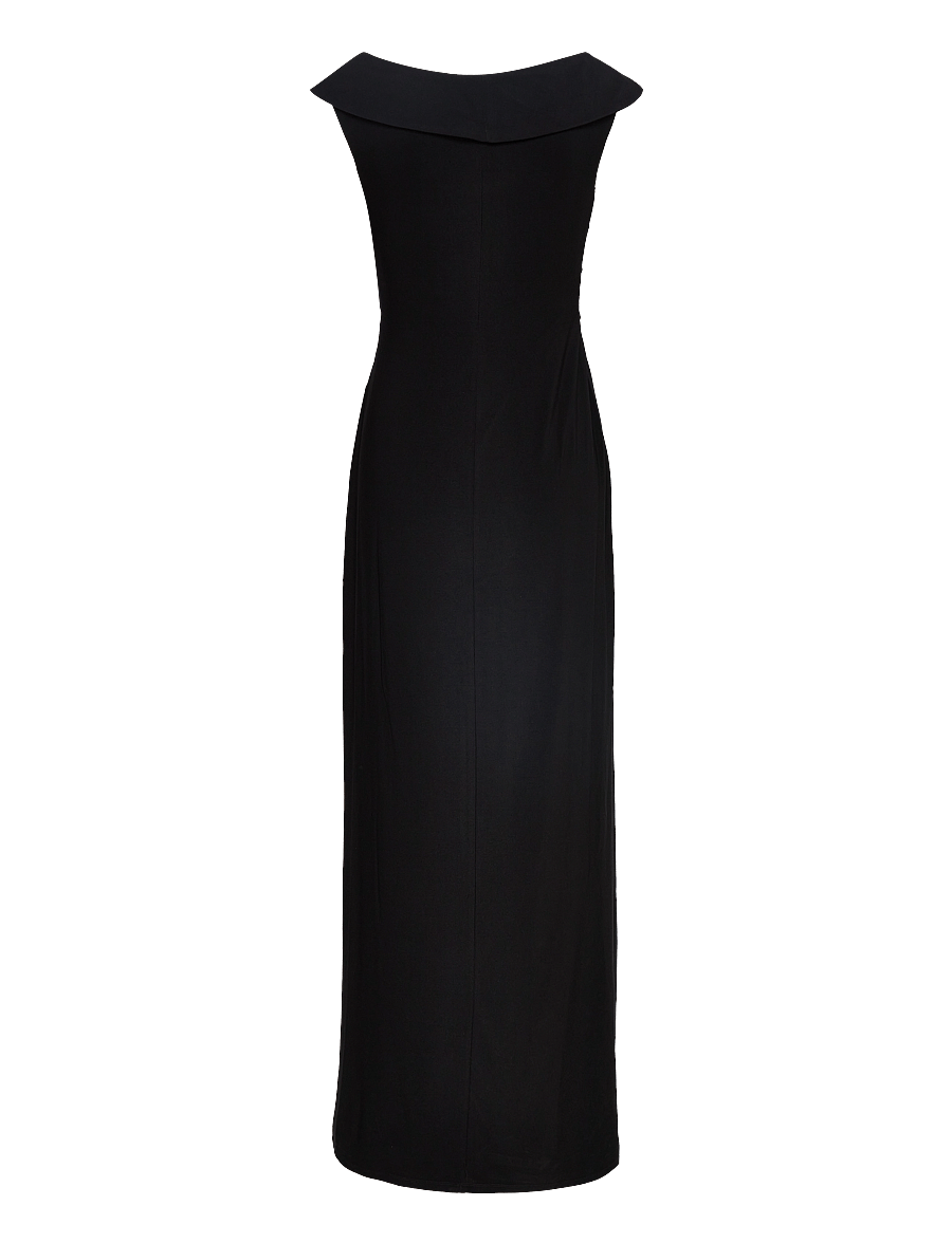 Lauren Ralph Lauren - Jersey Off-the-Shoulder Gown - robes de soirée - black - 2