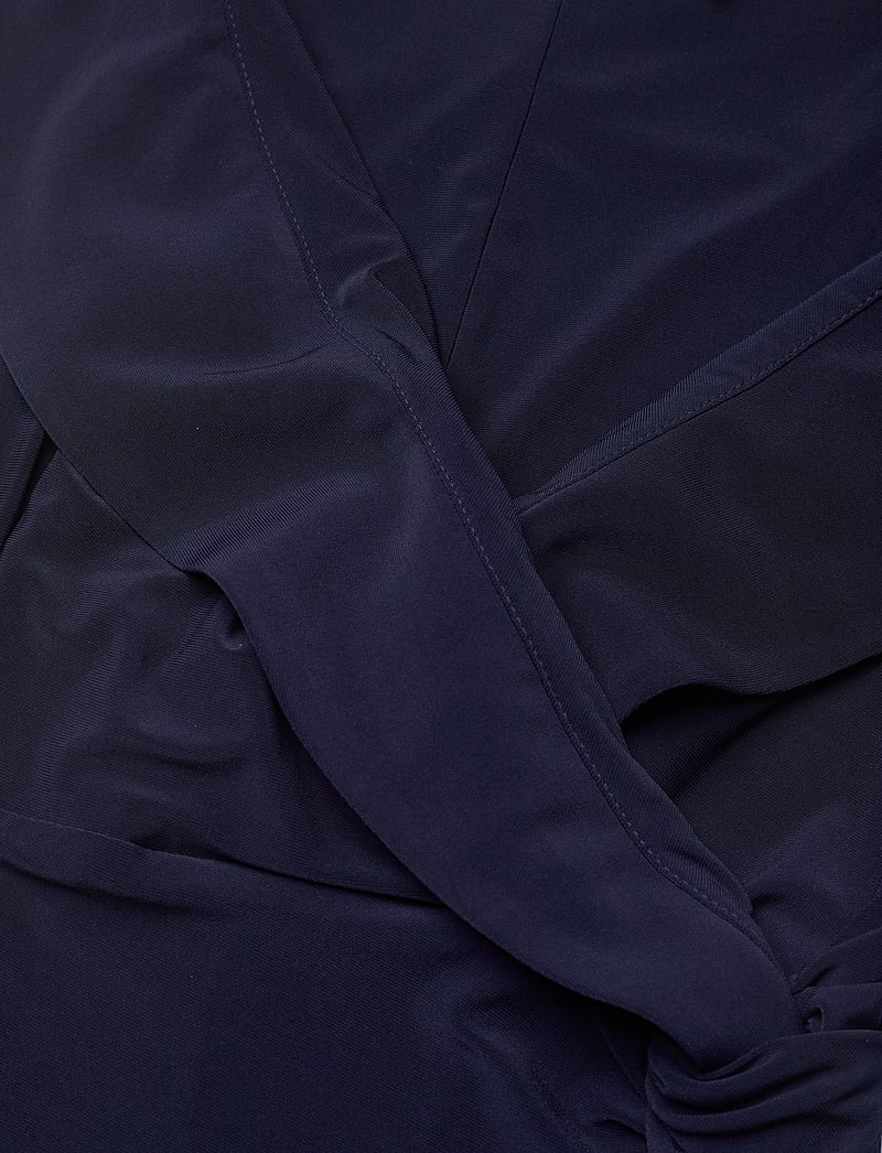 Lauren Ralph Lauren - Jersey Off-the-Shoulder Gown - aftenkjoler - lighthouse navy - 4