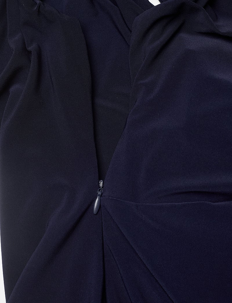 Lauren Ralph Lauren - Jersey Off-the-Shoulder Gown - aftenkjoler - lighthouse navy - 5