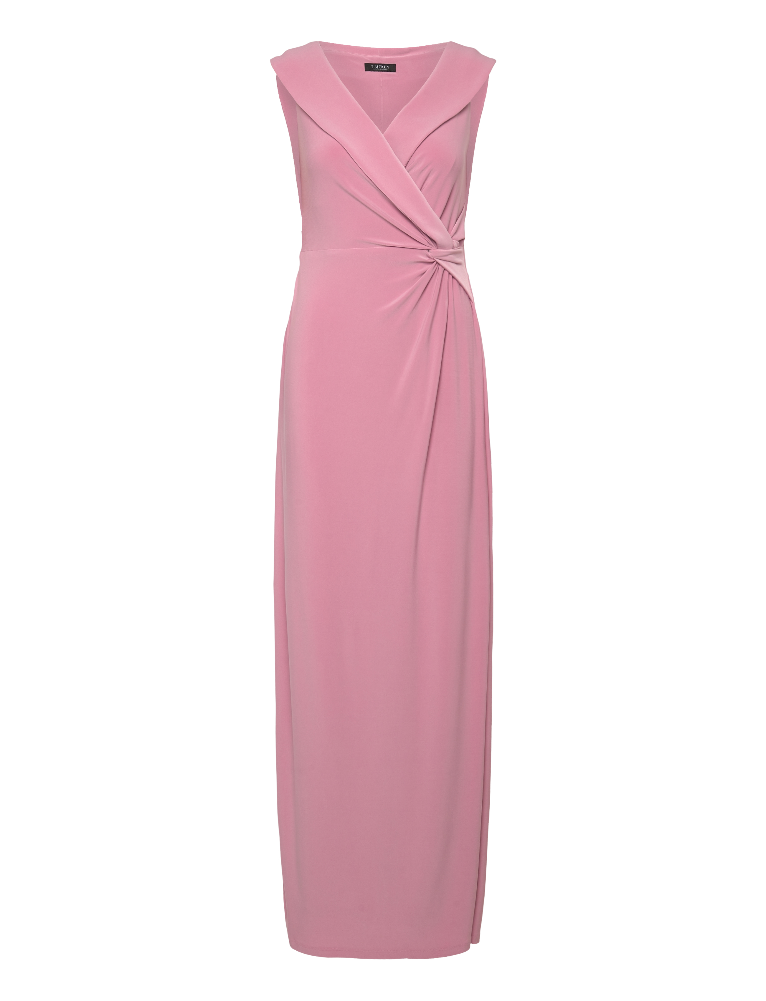 Lauren Ralph Lauren Jersey Off-the-Shoulder Gown - Tøj - ROSE MAUVE / pink/rose