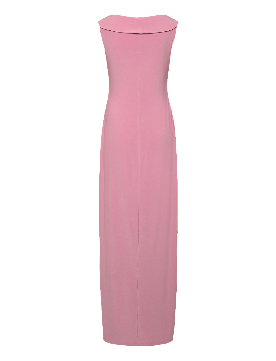 Lauren Ralph Lauren - Jersey Off-the-Shoulder Gown - robes de soirée - rose mauve - 1