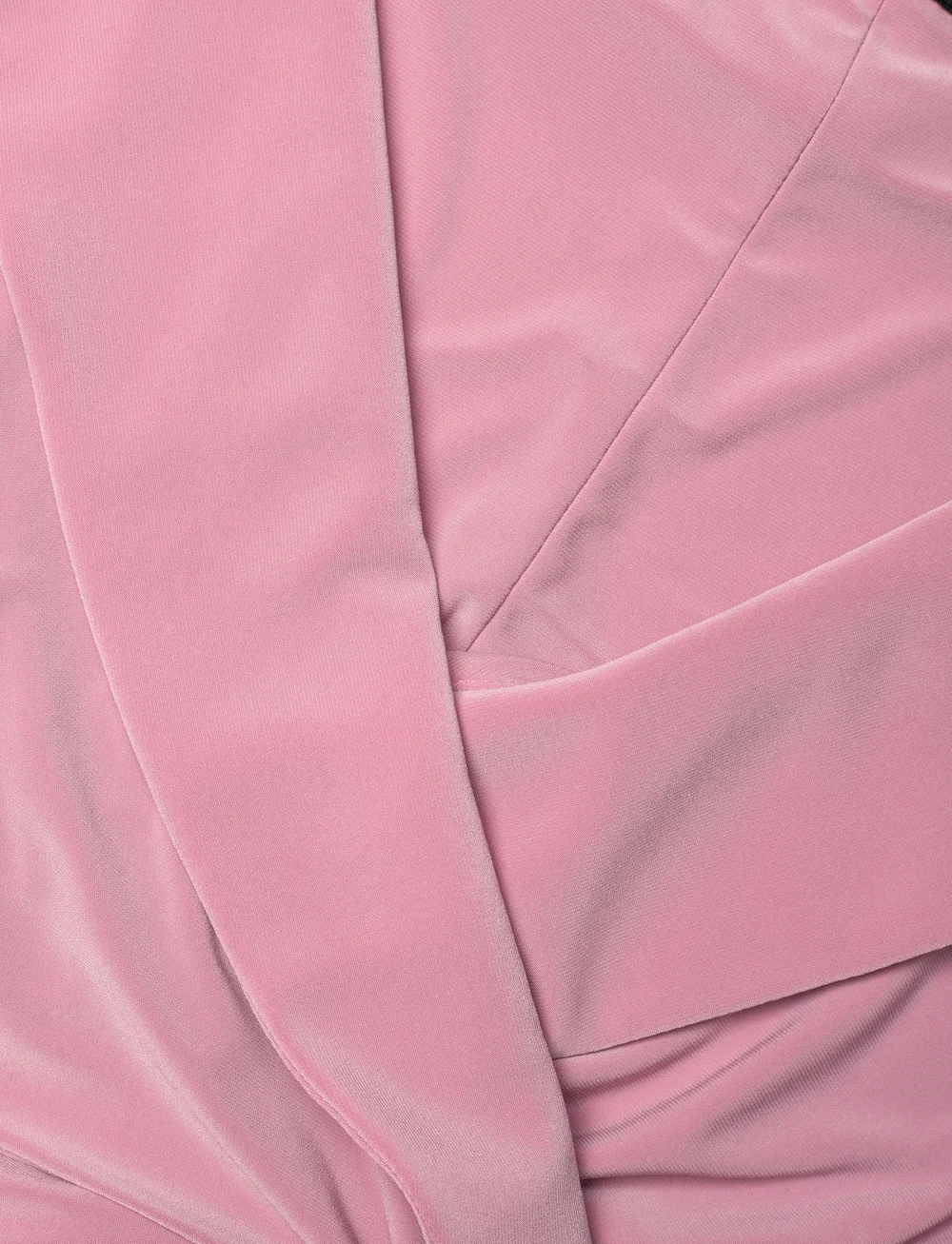 Lauren Ralph Lauren - Jersey Off-the-Shoulder Gown - aftonklänningar - rose mauve - 3