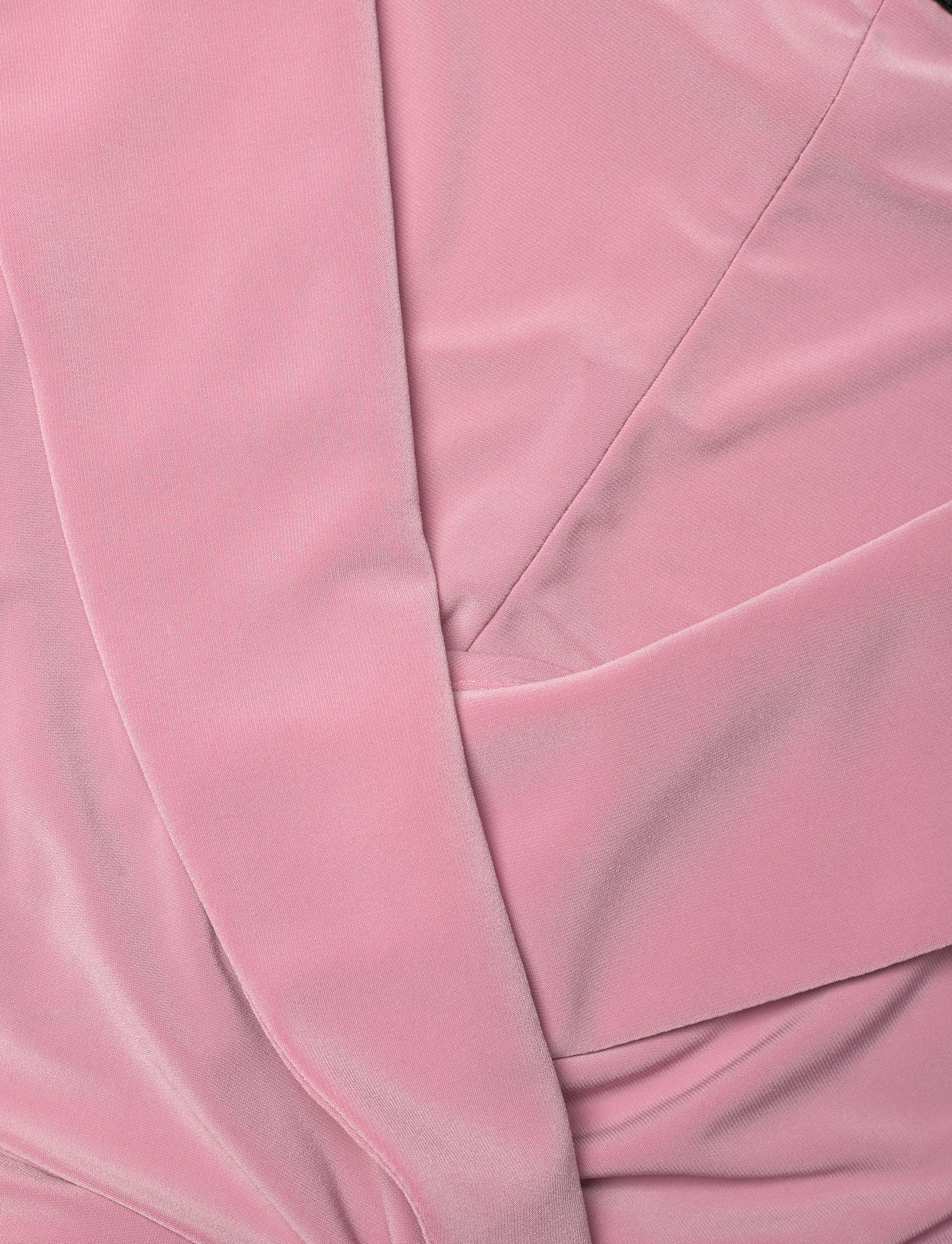 Lauren Ralph Lauren - Jersey Off-the-Shoulder Gown - iltapuvut - rose mauve - 3