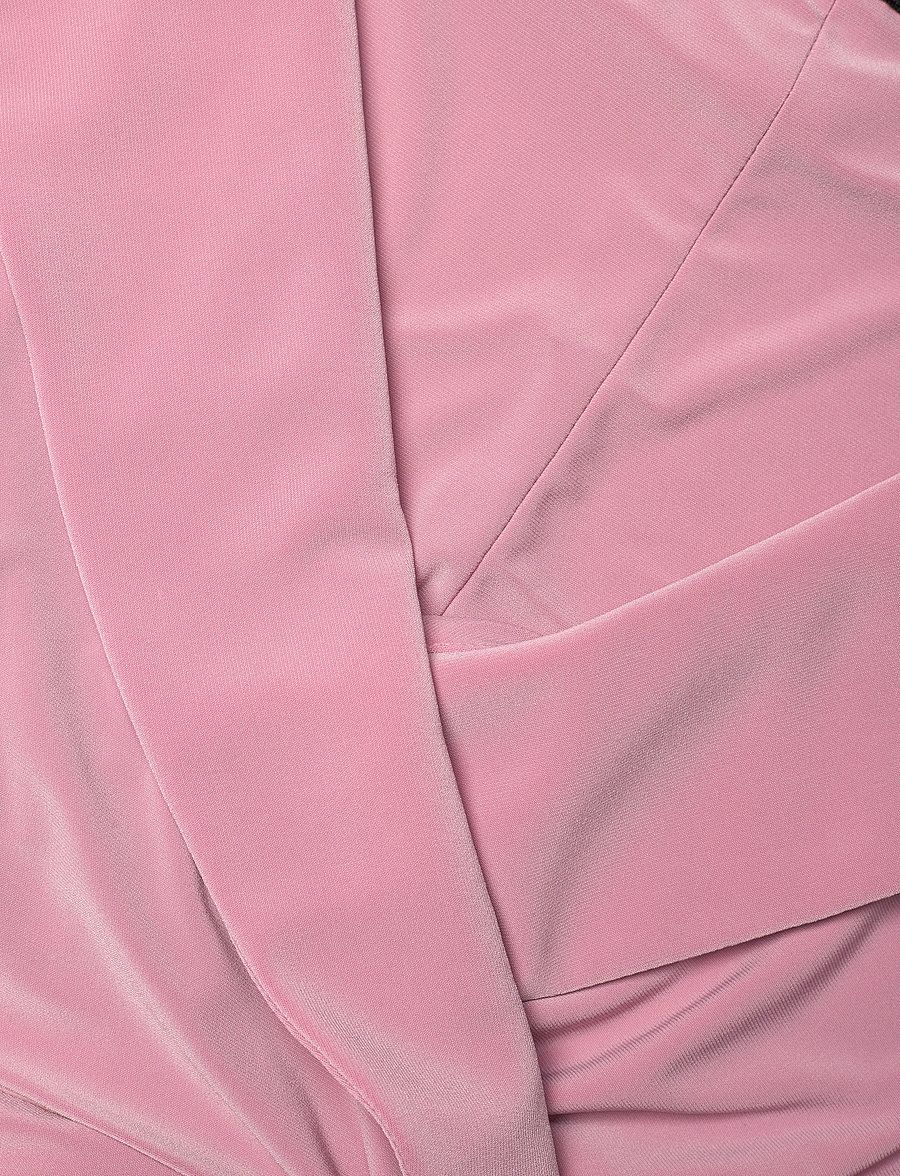 Lauren Ralph Lauren - Jersey Off-the-Shoulder Gown - robes de soirée - rose mauve - 3