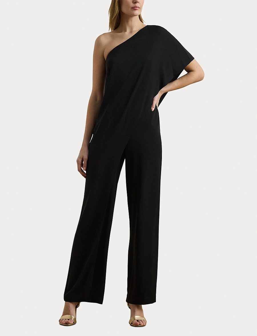 Lauren Ralph Lauren - SILKY GGT 154-JUMPSUIT - jumpsuits - black - 4