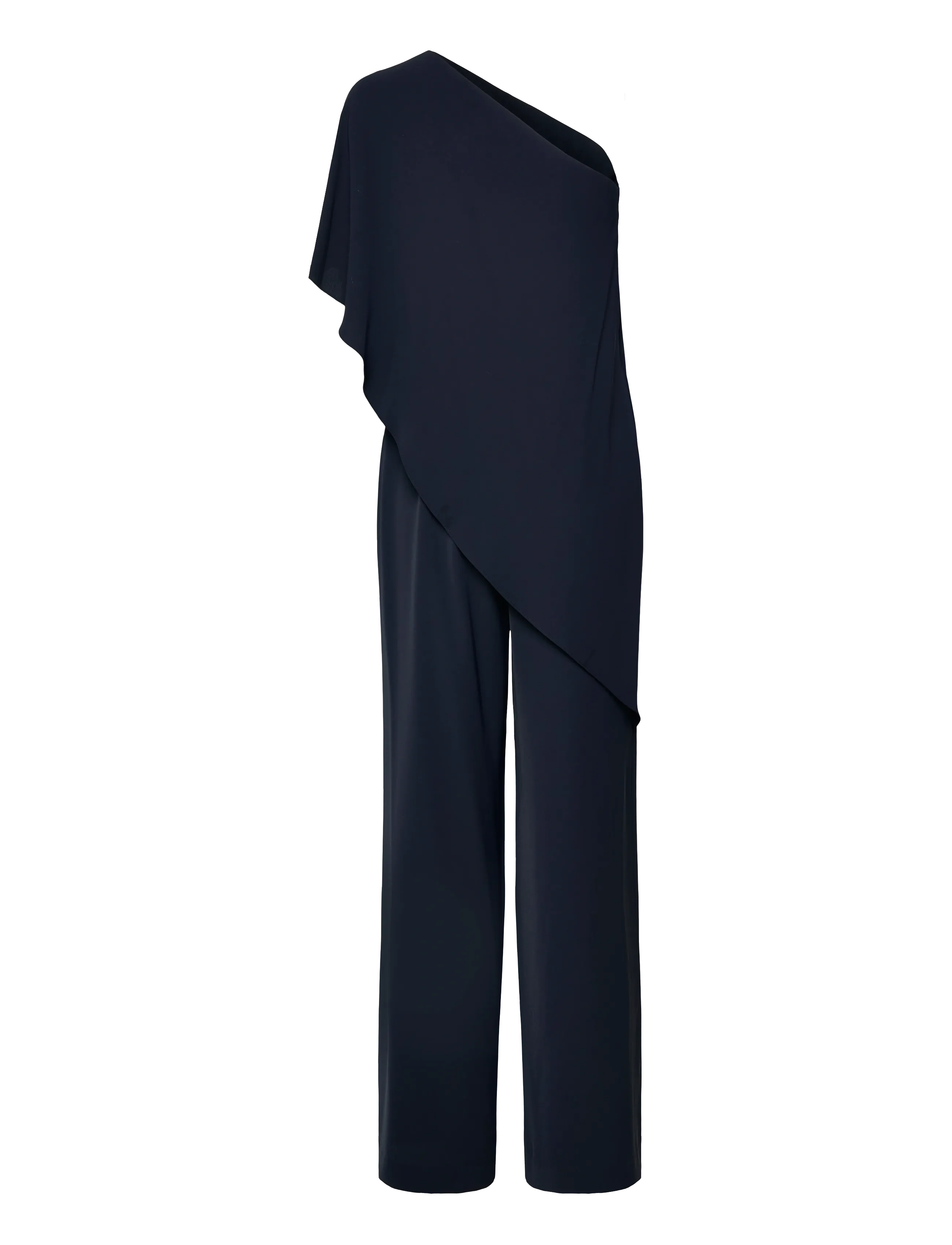 Lauren Ralph Lauren - SILKY GGT 154-JUMPSUIT - buksedragter - lauren navy - 2