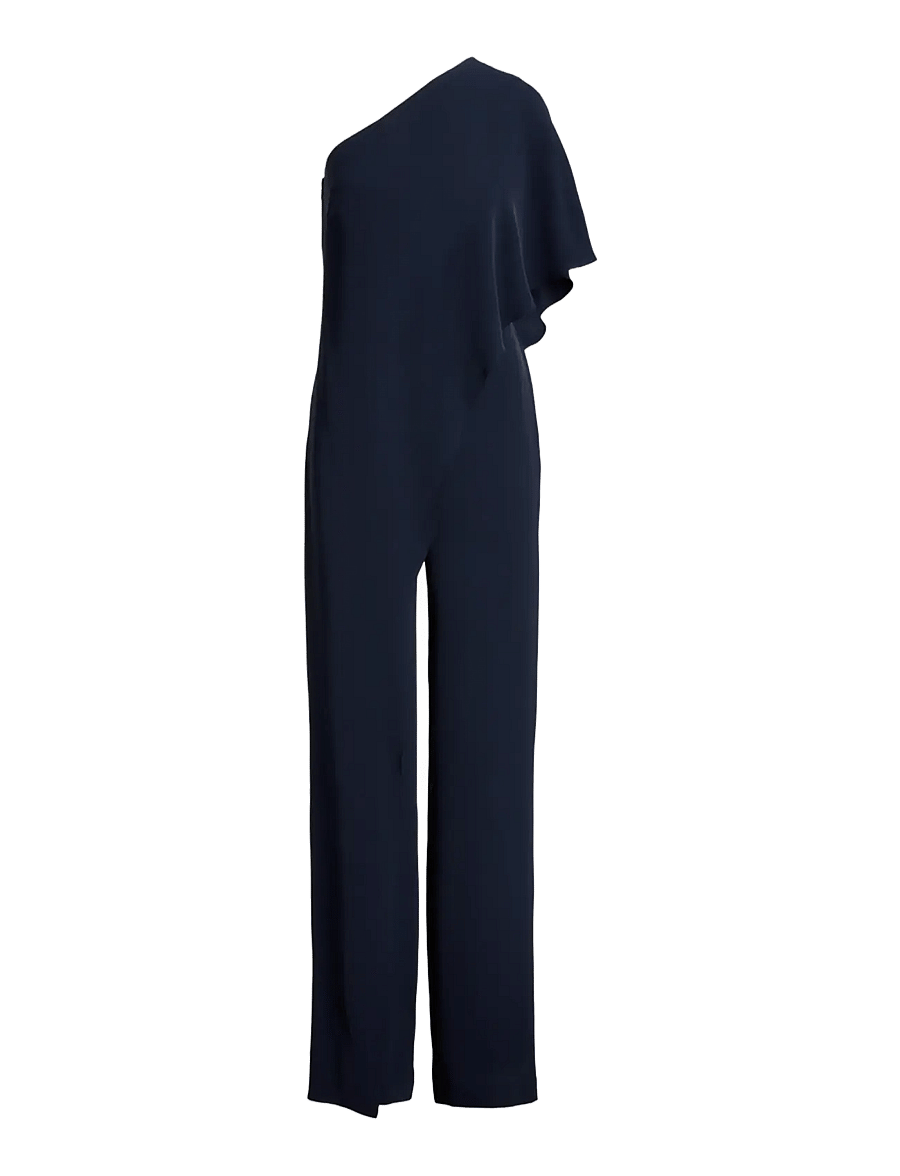 Lauren Ralph Lauren - SILKY GGT 154-JUMPSUIT - combinaisons - lighthouse navy - 1