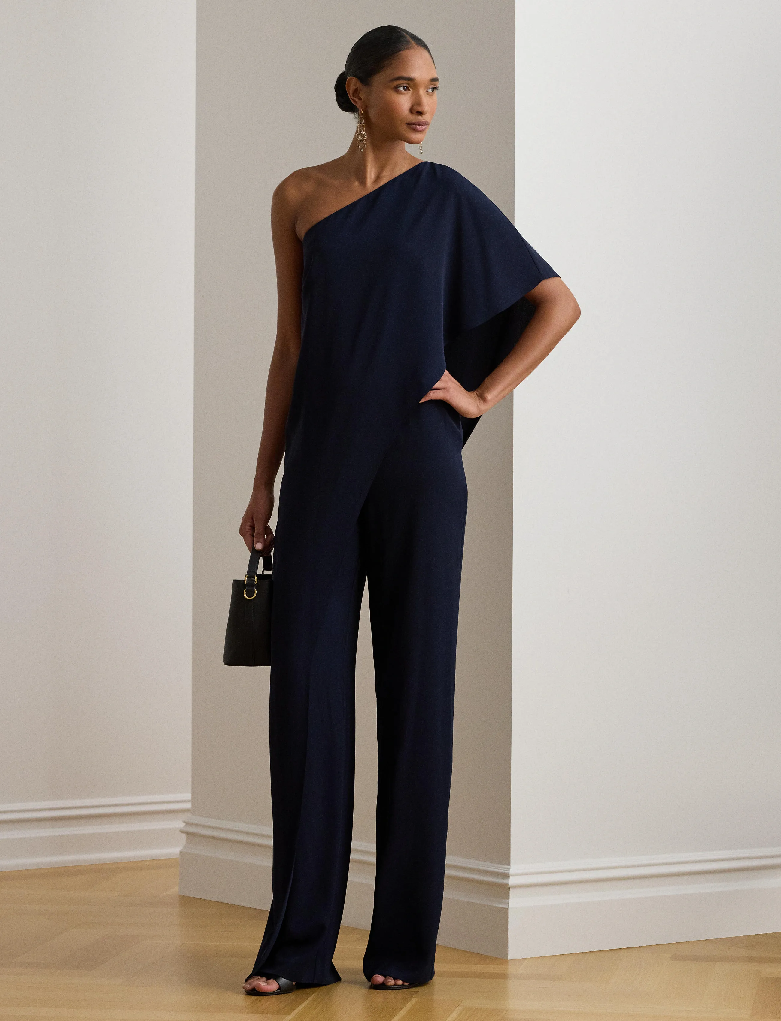 Lauren Ralph Lauren - SILKY GGT 154-JUMPSUIT - combinaisons - lighthouse navy - 3