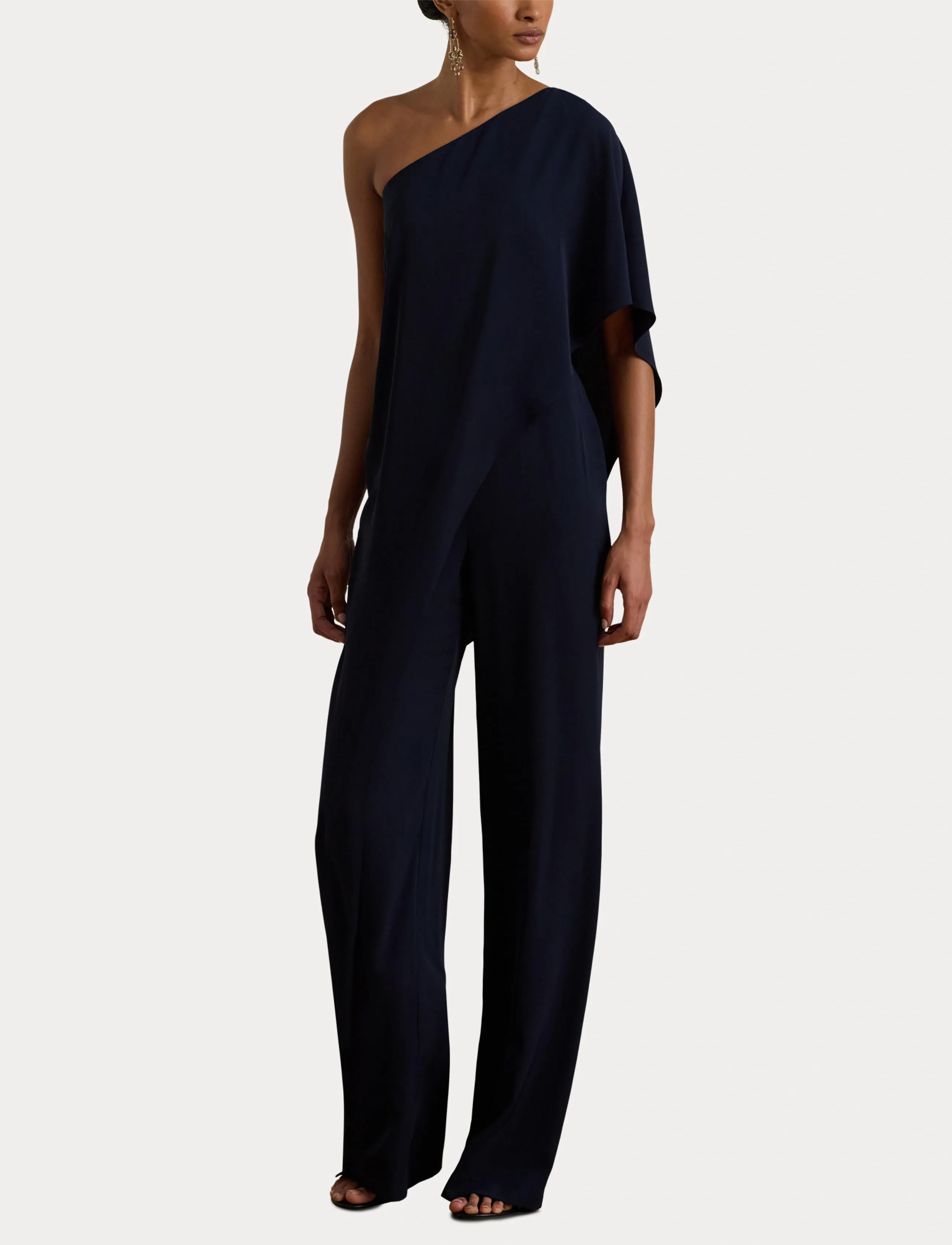 Lauren Ralph Lauren - SILKY GGT 154-JUMPSUIT - combinaisons - lighthouse navy - 4
