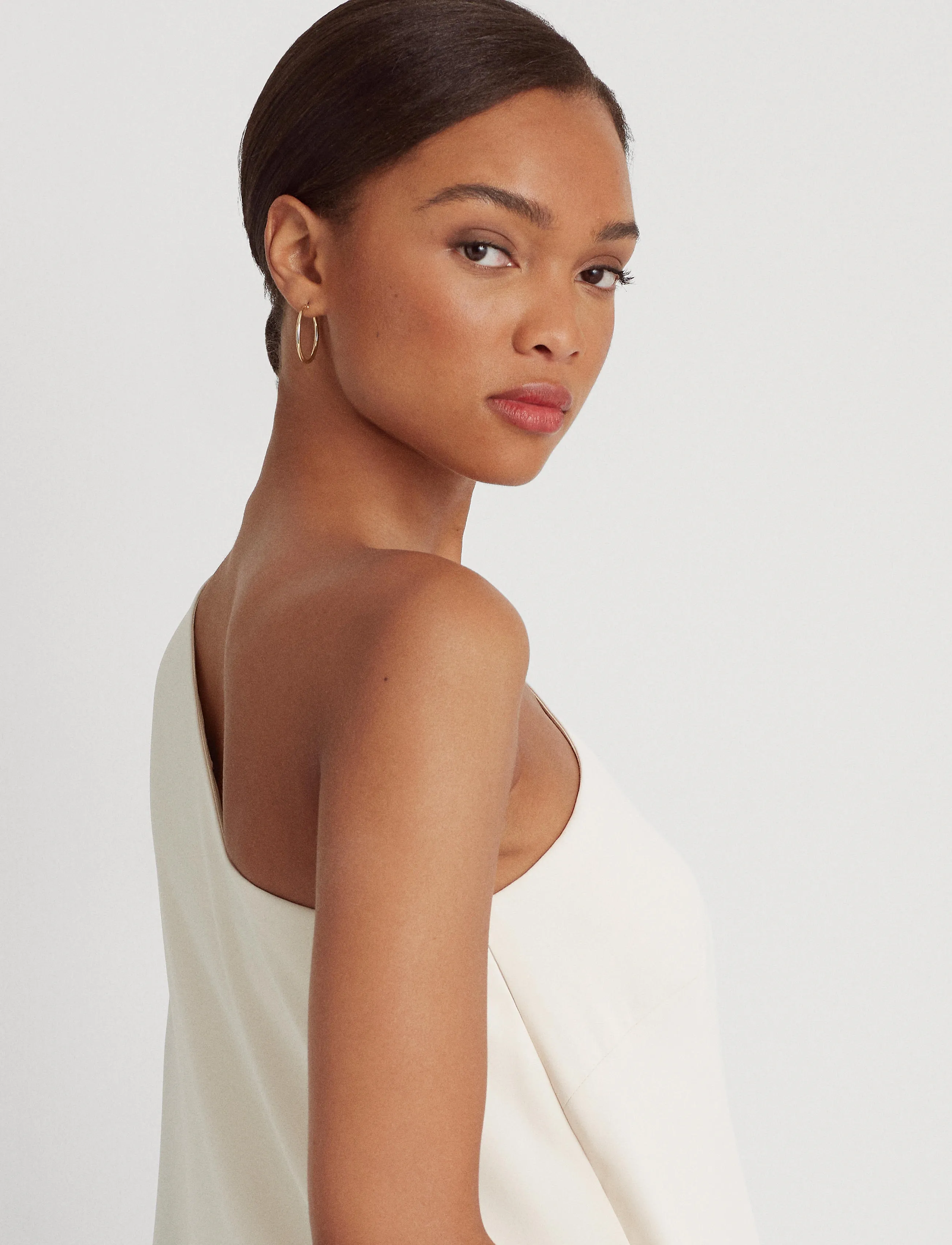 Lauren Ralph Lauren - SILKY GGT 154-JUMPSUIT - buksedragter - mascarpone cream - 4