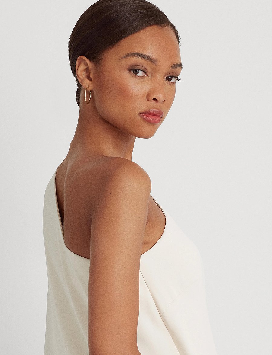 Lauren Ralph Lauren - SILKY GGT 154-JUMPSUIT - buksedragter - mascarpone cream - 4