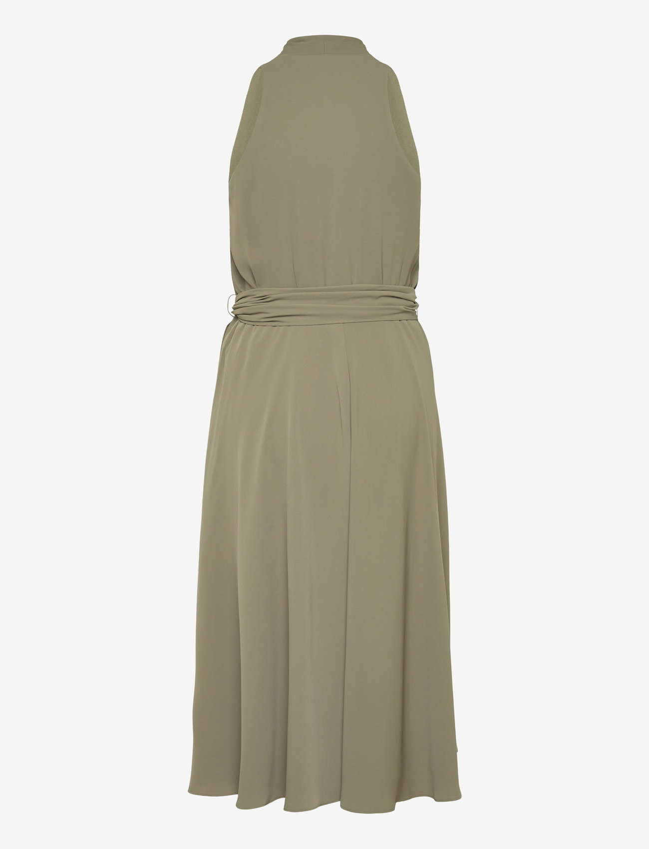 Lauren Ralph Lauren - SILKY GGT 154-COCKTAIL DRESS - midi kjoler - sage green - 1