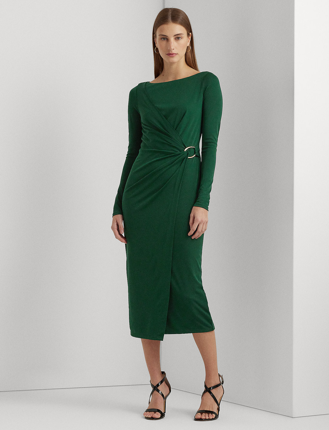 Lauren Ralph Lauren Jersey Long sleeve Cocktail Dress Dresses