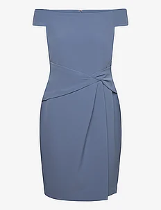 Crepe Off-the-Shoulder Cocktail Dress, Lauren Ralph Lauren