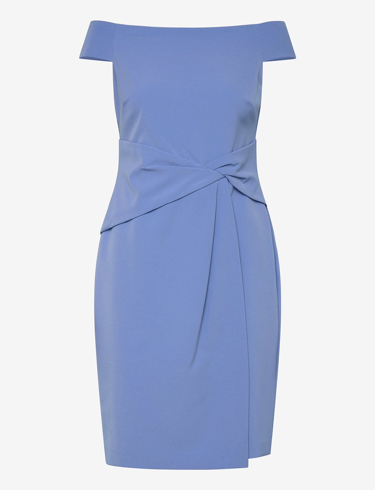 Lauren Ralph Lauren - PLSHD CREPE-COCKTAIL DRESS - cocktailkjoler - sky blue - 0