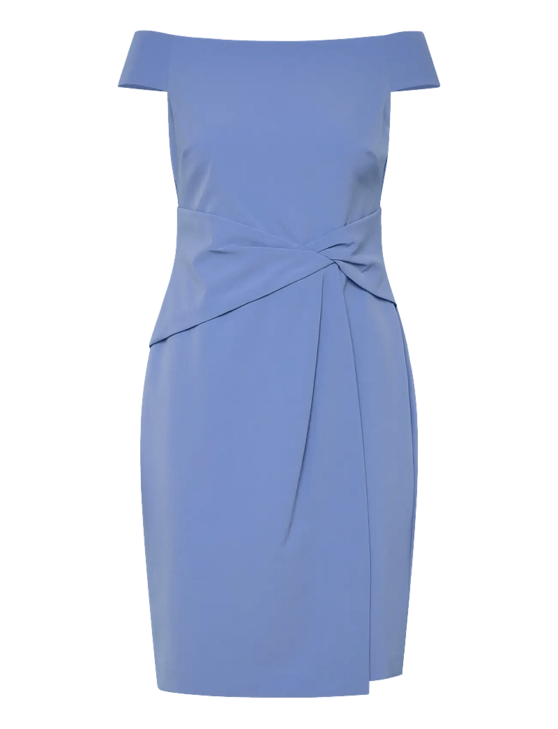 Lauren Ralph Lauren - PLSHD CREPE-COCKTAIL DRESS - cocktailkjoler - sky blue - 0