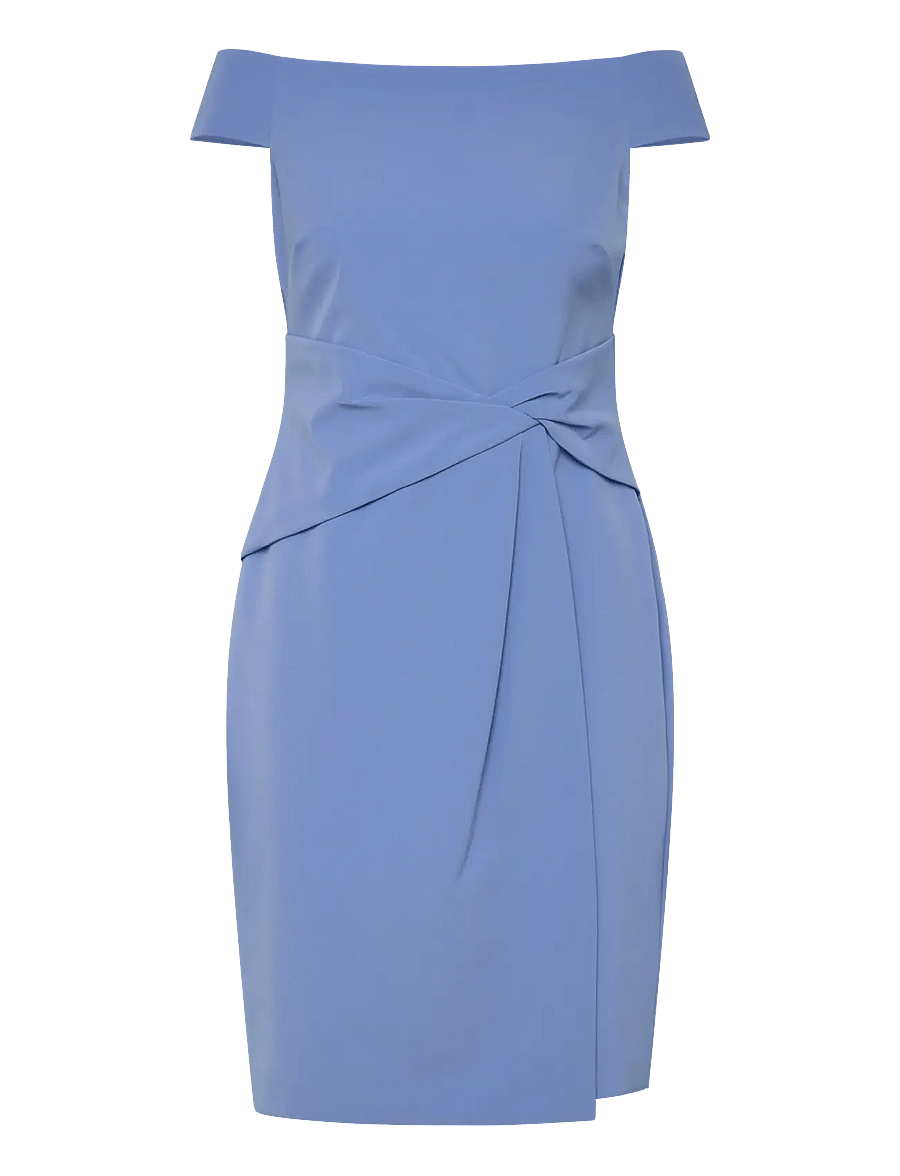 Lauren Ralph Lauren - PLSHD CREPE-COCKTAIL DRESS - robes de cocktail - sky blue - 0