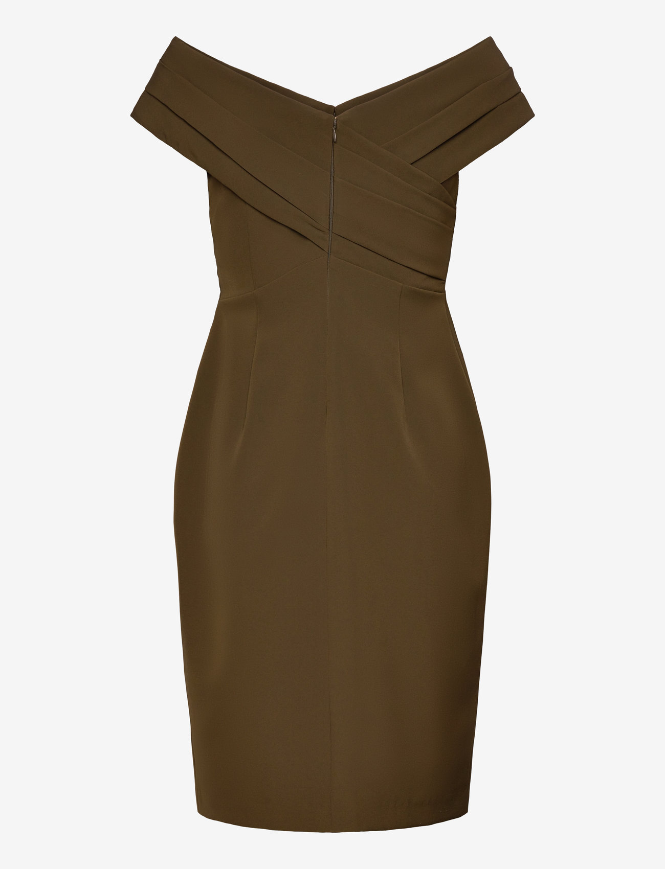 Lauren Ralph Lauren - Crepe Off-the-Shoulder Cocktail Dress - cocktailkleider - botanic green - 2