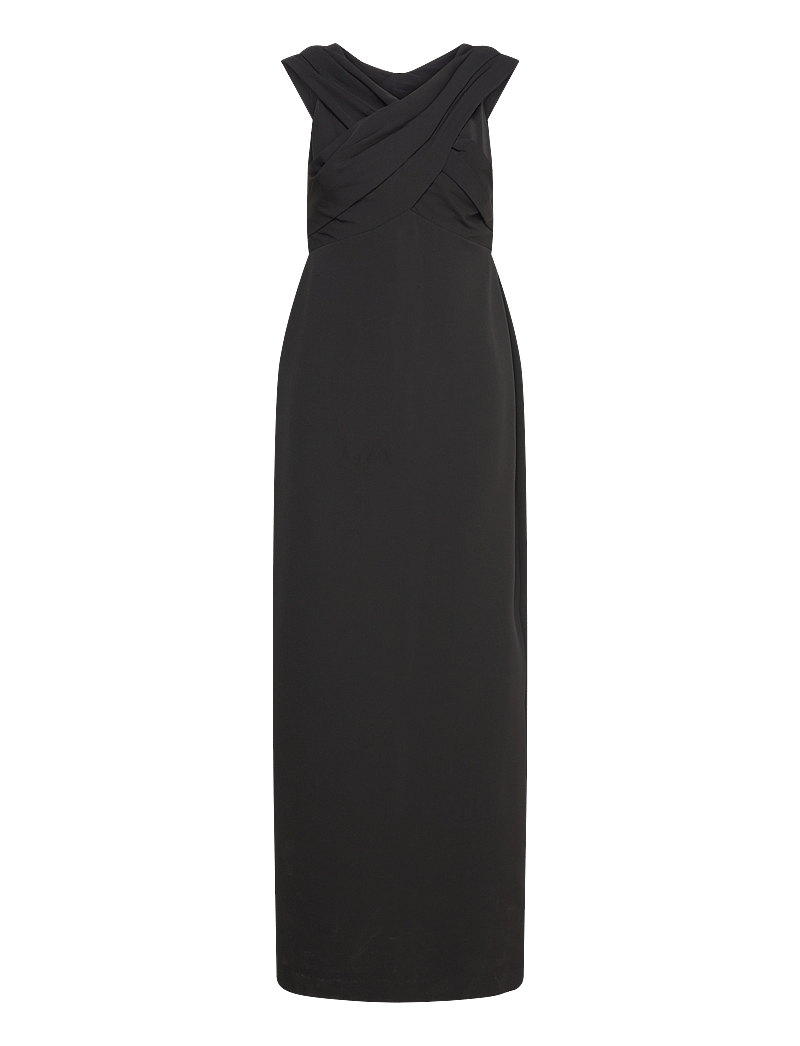 Lauren Ralph Lauren - Crepe Off-the-Shoulder Gown - abendkleider - black - 1