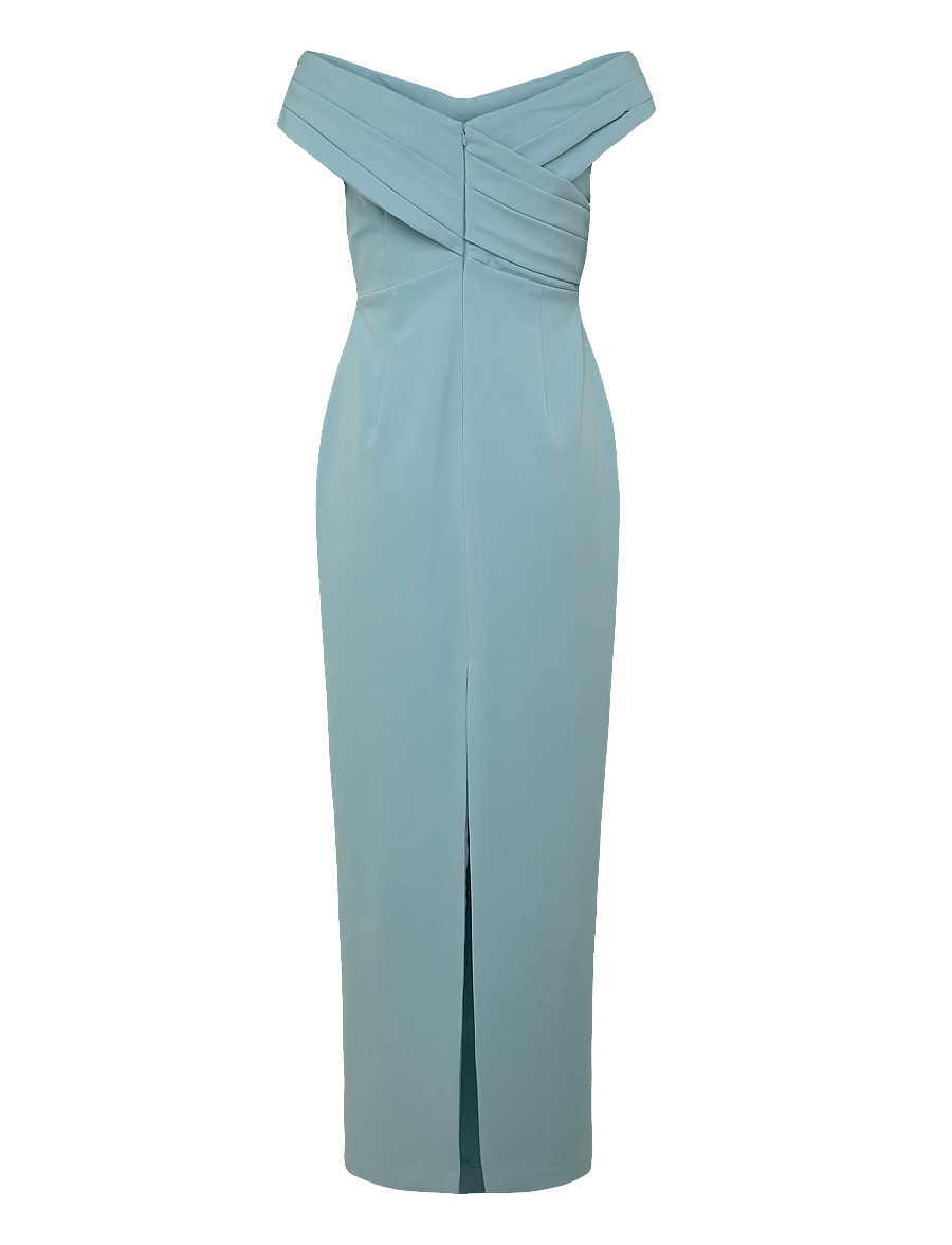 Lauren Ralph Lauren - PLSHD CREPE-GOWN - aftenkjoler - blue note - 1