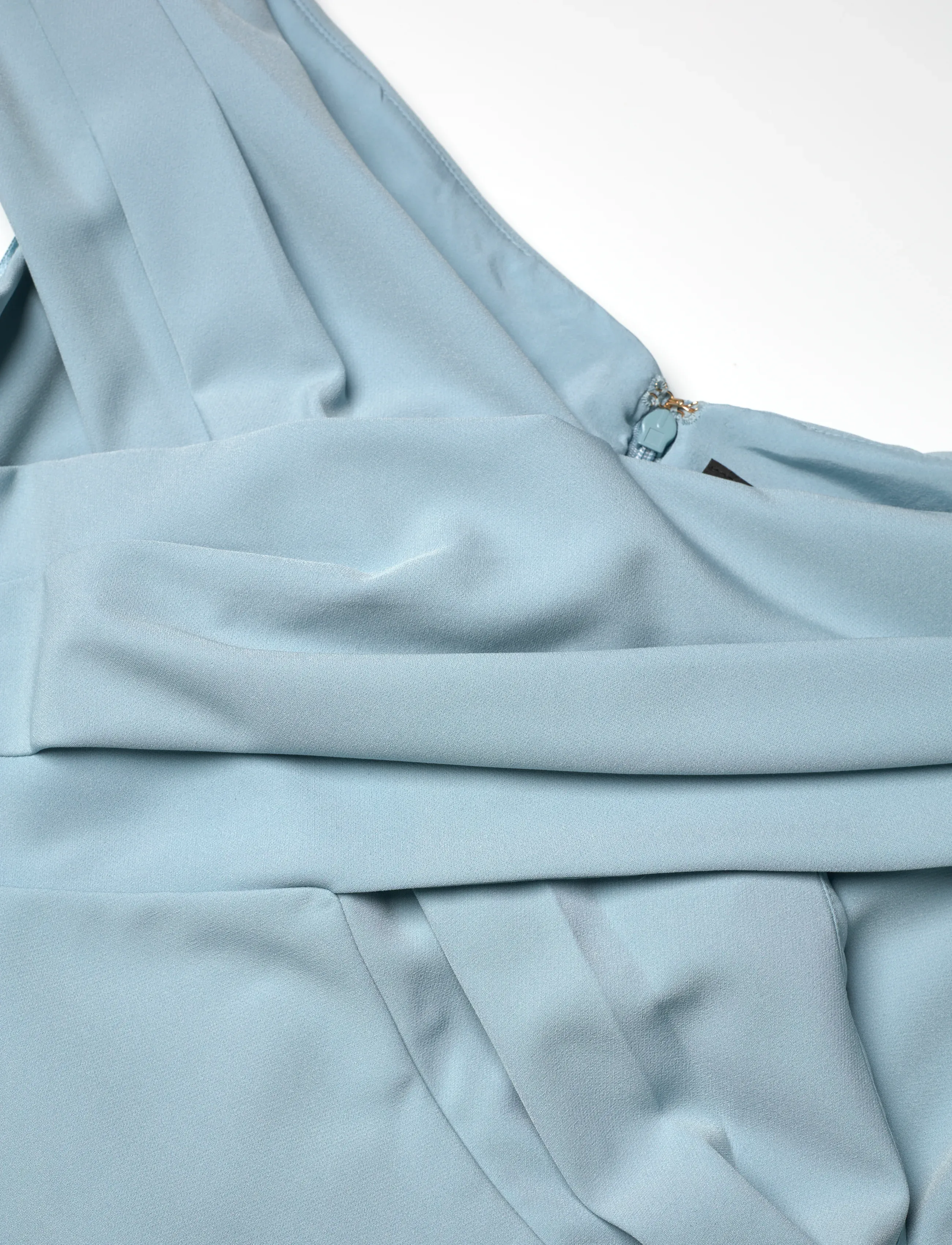 Lauren Ralph Lauren - PLSHD CREPE-GOWN - aftenkjoler - blue note - 2