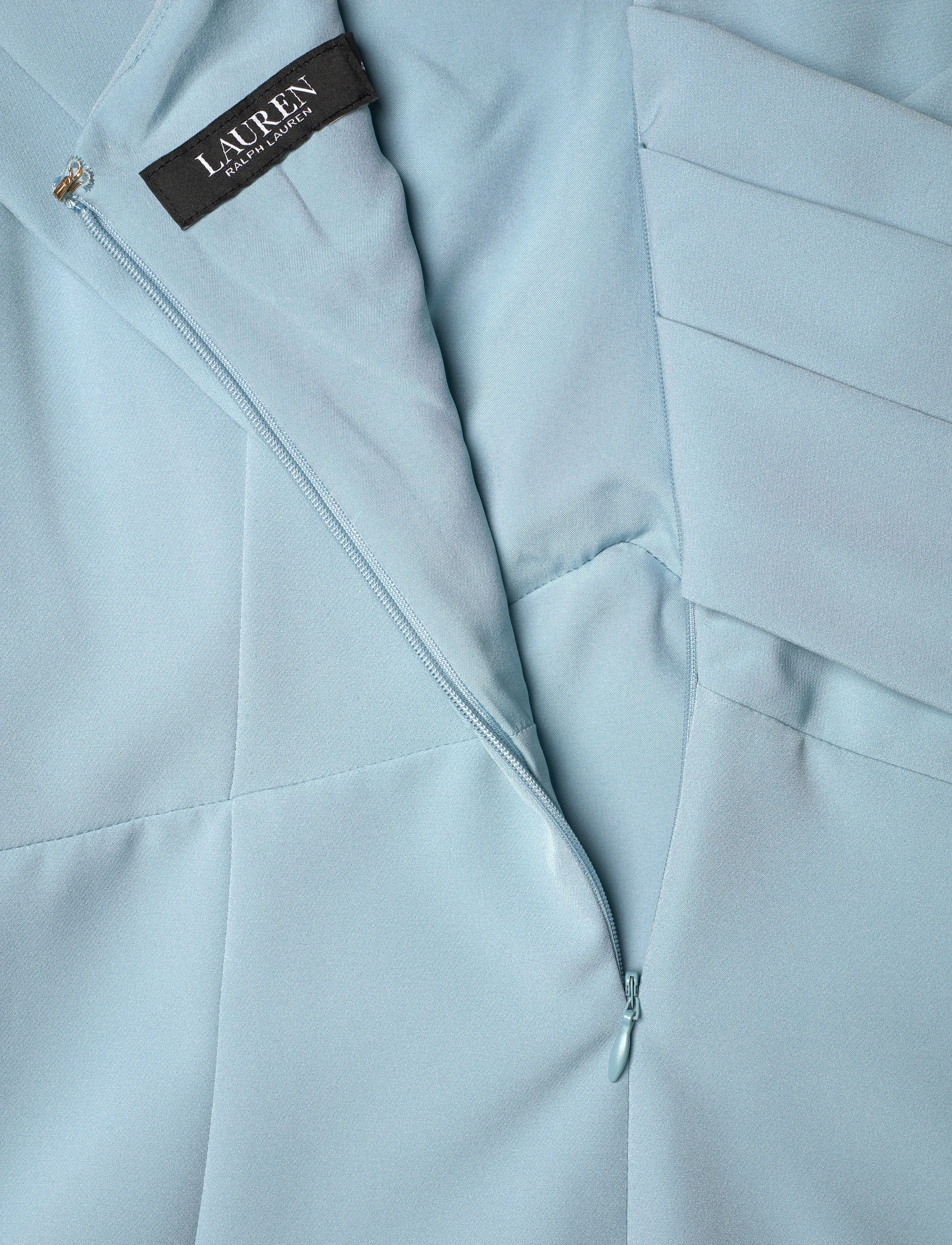 Lauren Ralph Lauren - PLSHD CREPE-GOWN - aftenkjoler - blue note - 3