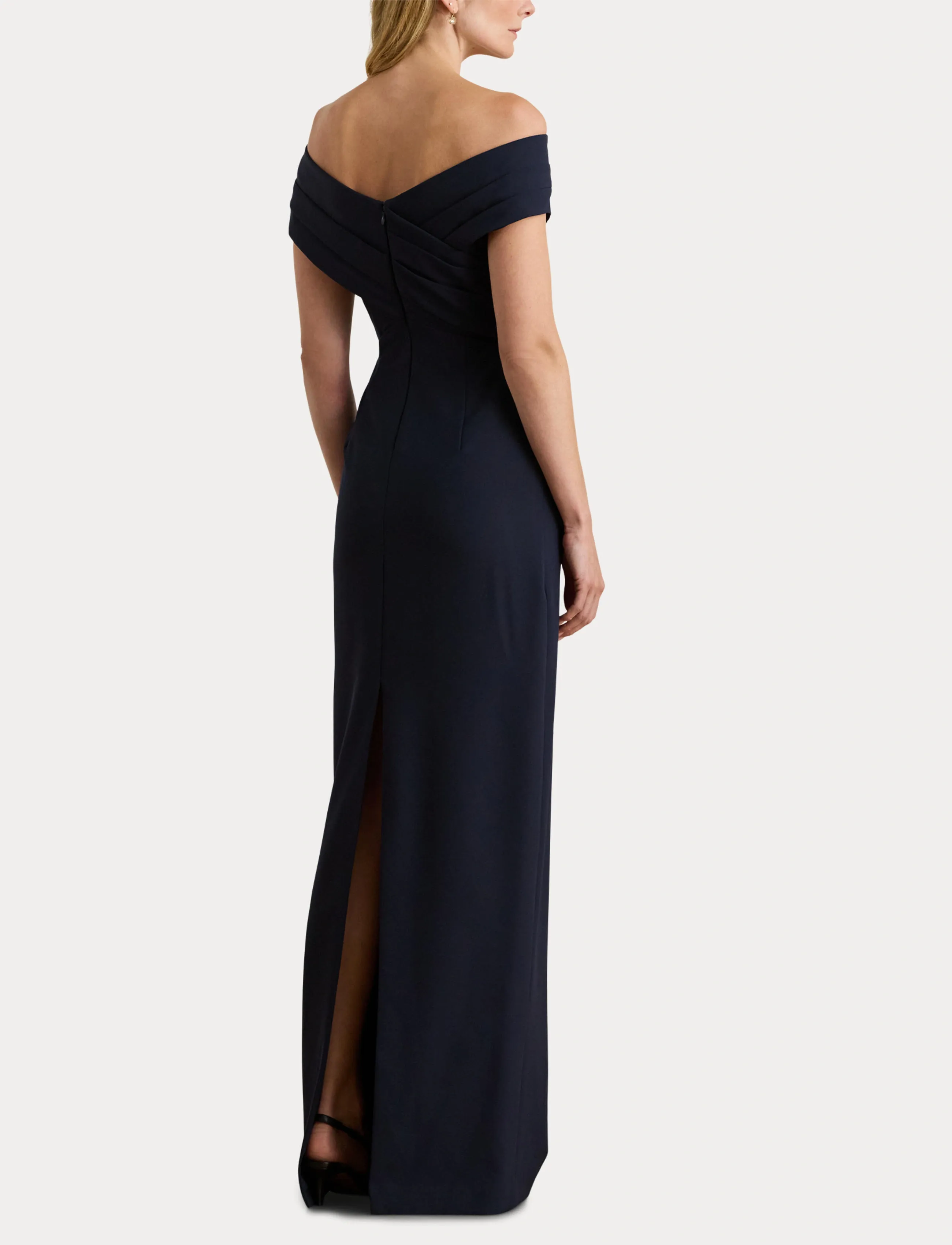 Lauren Ralph Lauren Crepe Off-The-Shoulder Gown maxiklänningar dam – bild 6