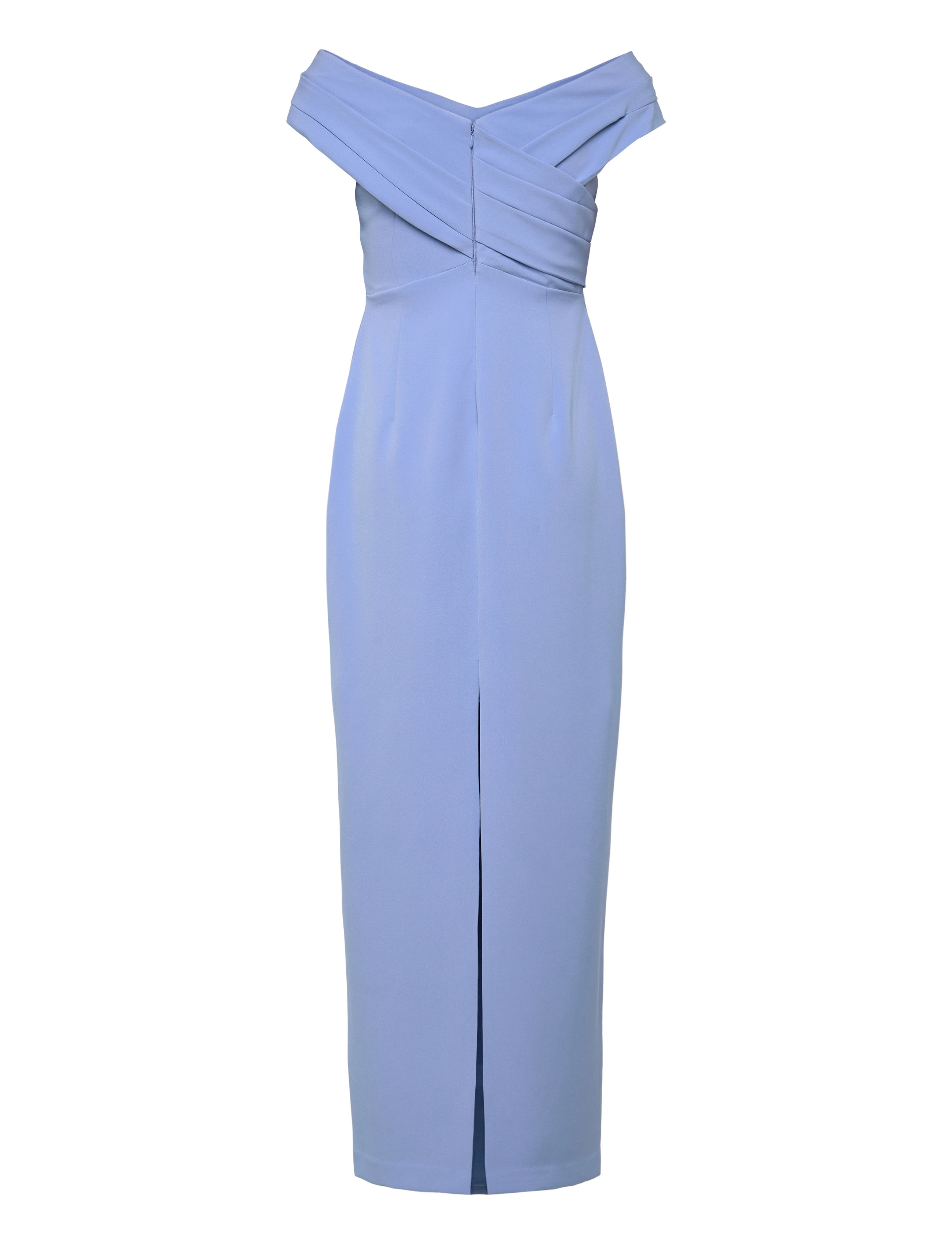 Lauren Ralph Lauren - PLSHD CREPE-GOWN - aftenkjoler - sky blue - 1
