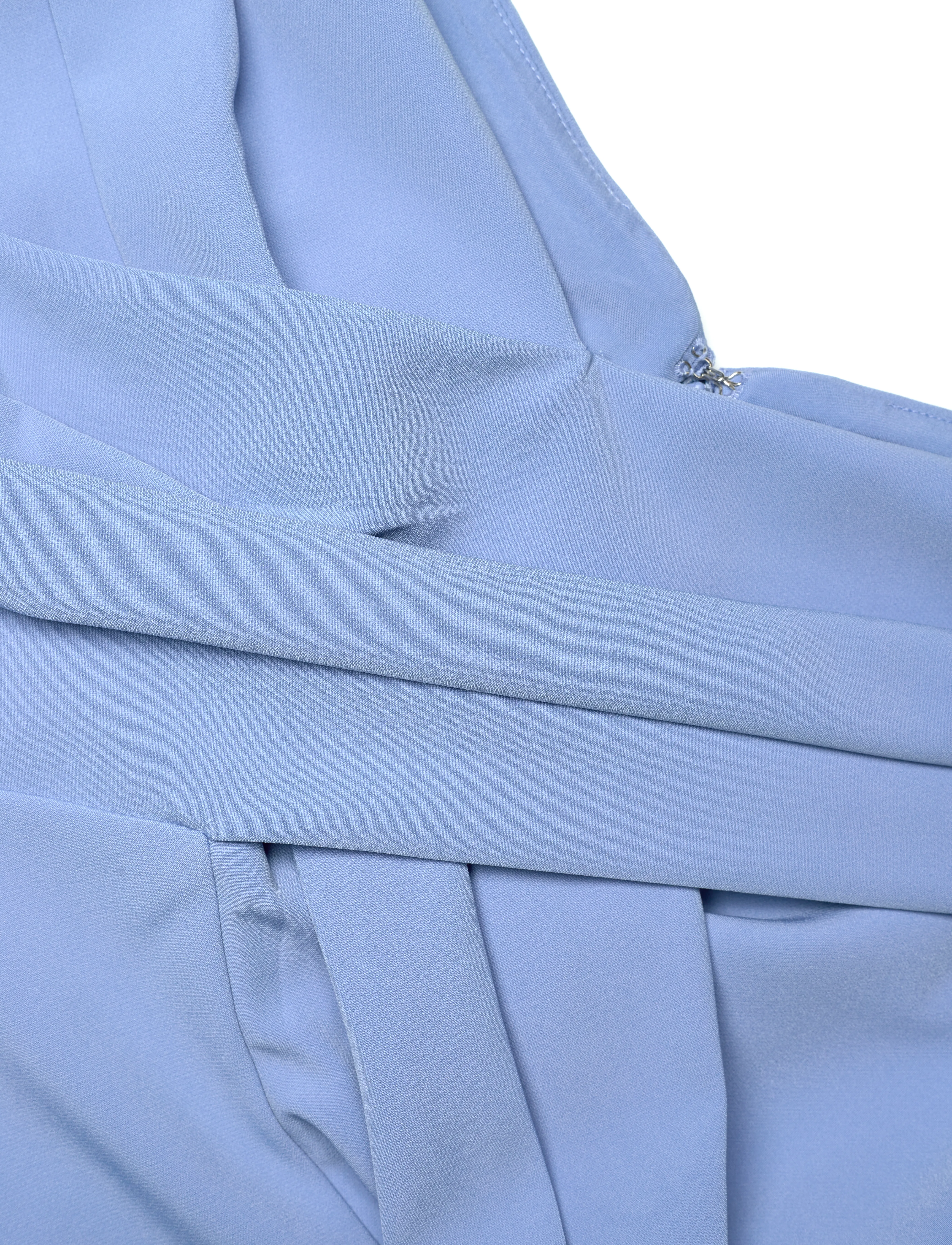 Lauren Ralph Lauren - PLSHD CREPE-GOWN - aftenkjoler - sky blue - 2