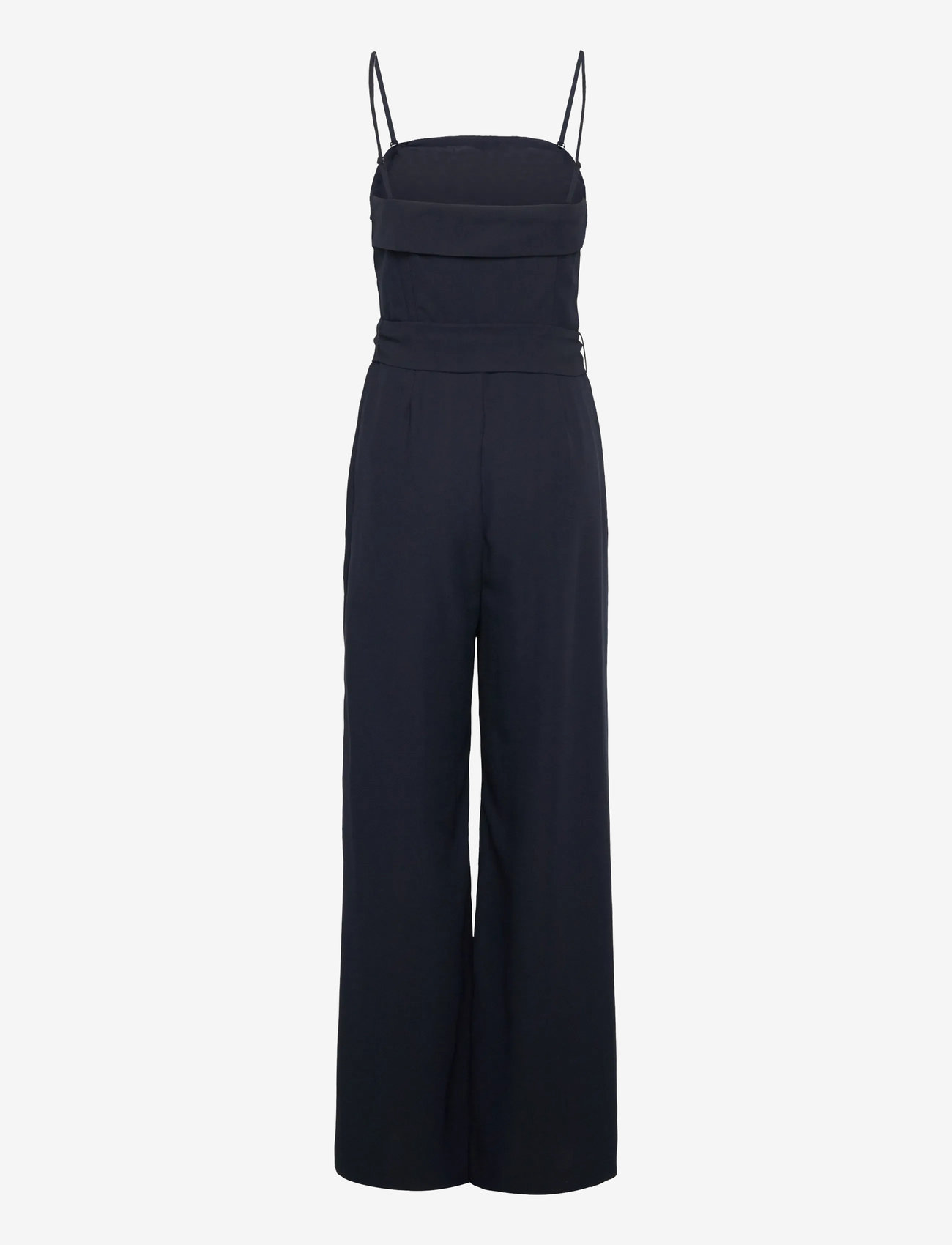 Lauren Ralph Lauren - SATIN BACK CREPE-JUMPSUIT - jumpsuits - lauren navy - 1