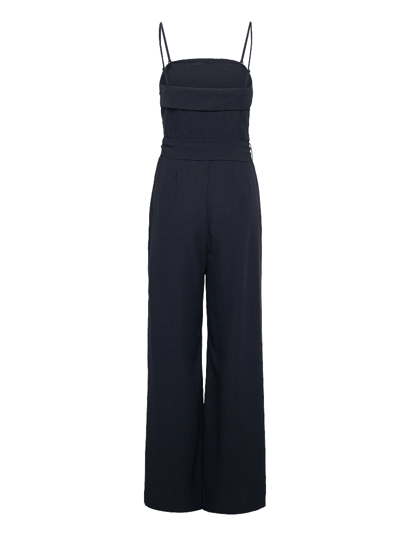 Lauren Ralph Lauren - SATIN BACK CREPE-JUMPSUIT - jumpsuits - lauren navy - 1