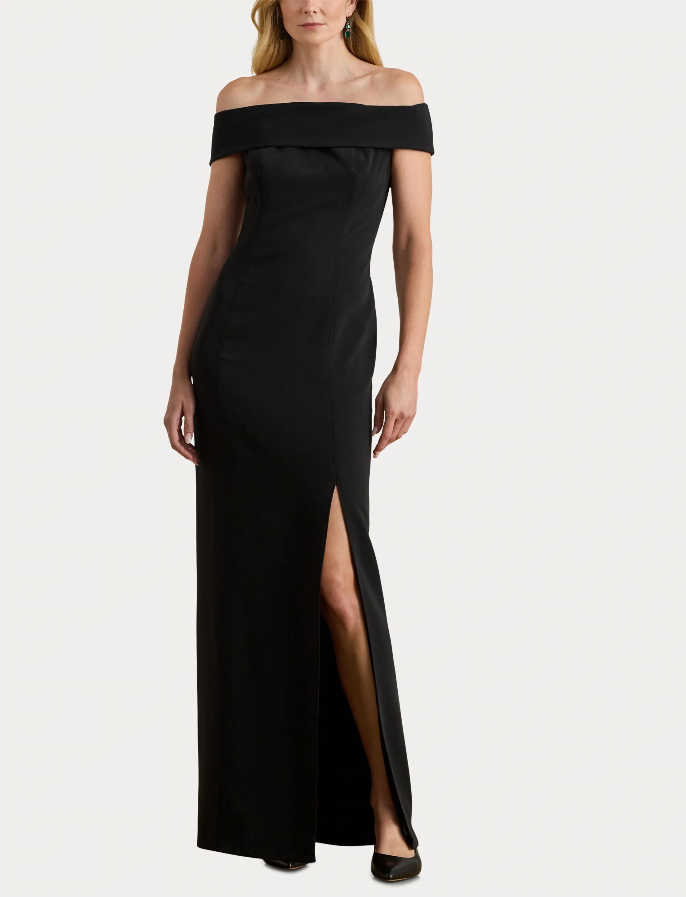 Strtch Modern Crepe-Gown 4