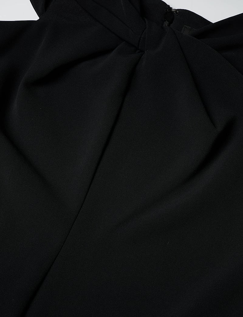 Lauren Ralph Lauren - Twist-Front Crepe Cocktail Dress - kokteilikleidid - black - 2