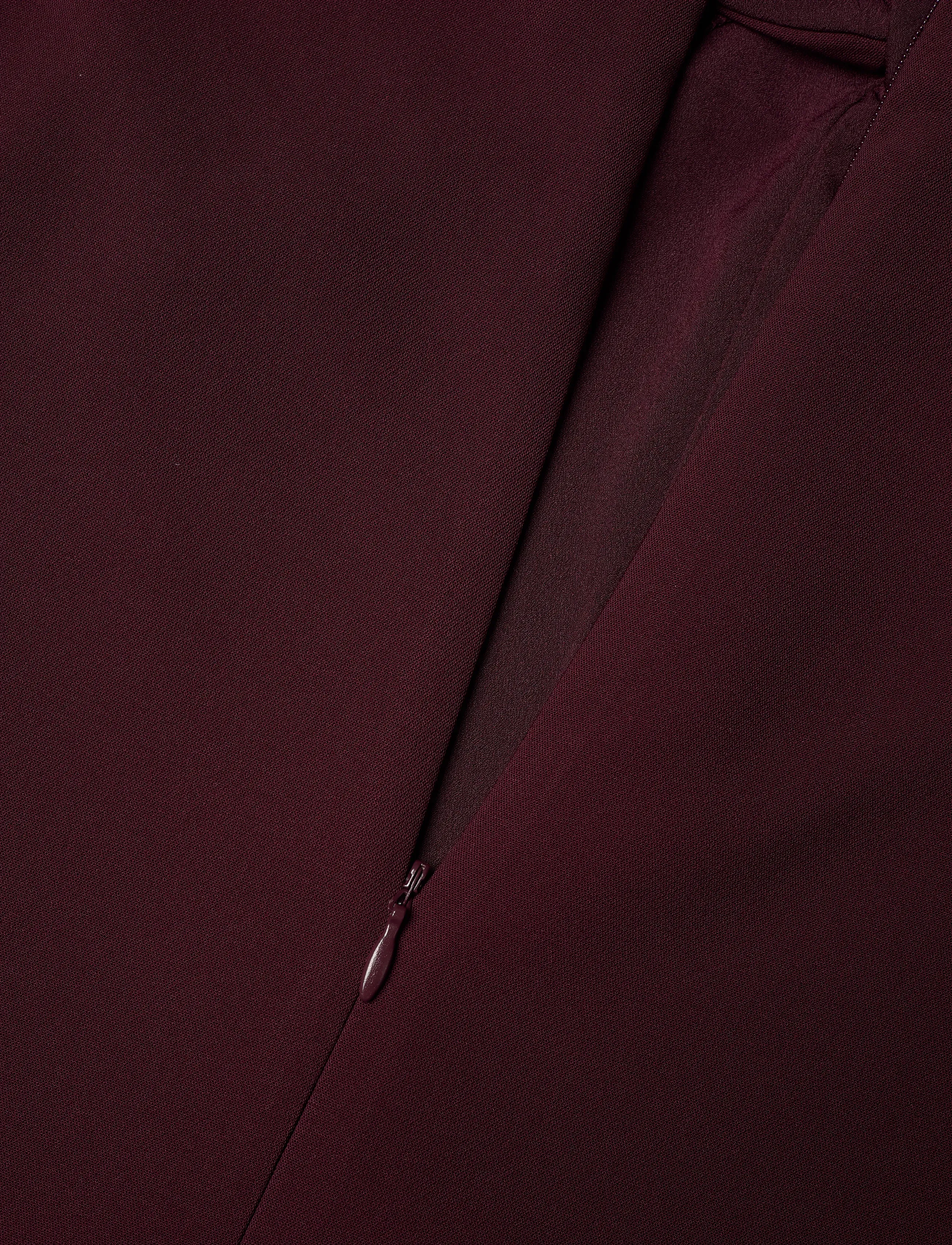 Lauren Ralph Lauren - DOUBLE CREPE-COCKTAIL DRESS - cocktailklänningar - dark garnet - 5