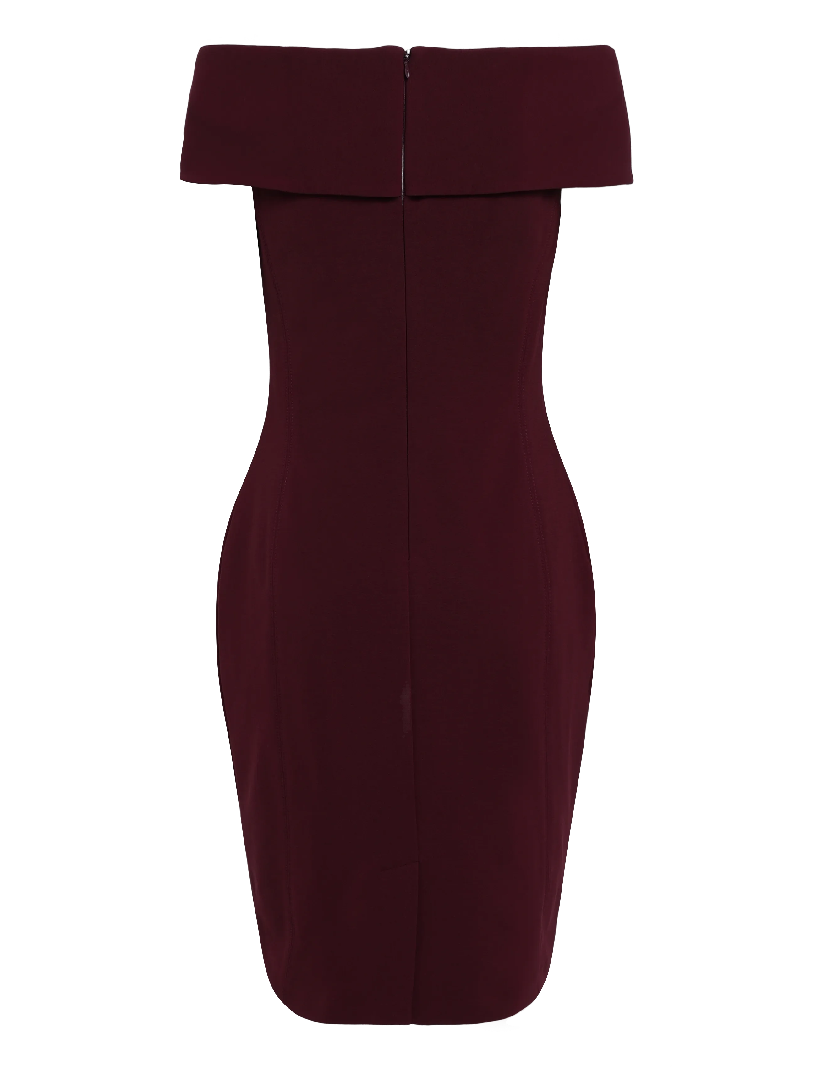Lauren Ralph Lauren - Faille Off-the-Shoulder Cocktail Dress - kokteilinės suknelės - dark garnet - 3